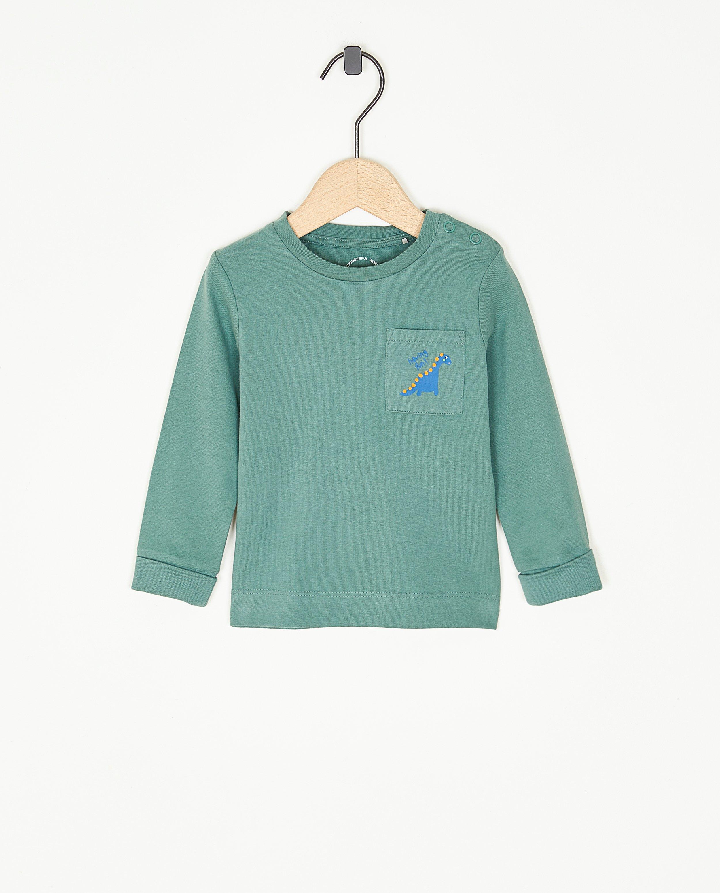 Groene longsleeve - null - S. Oliver
