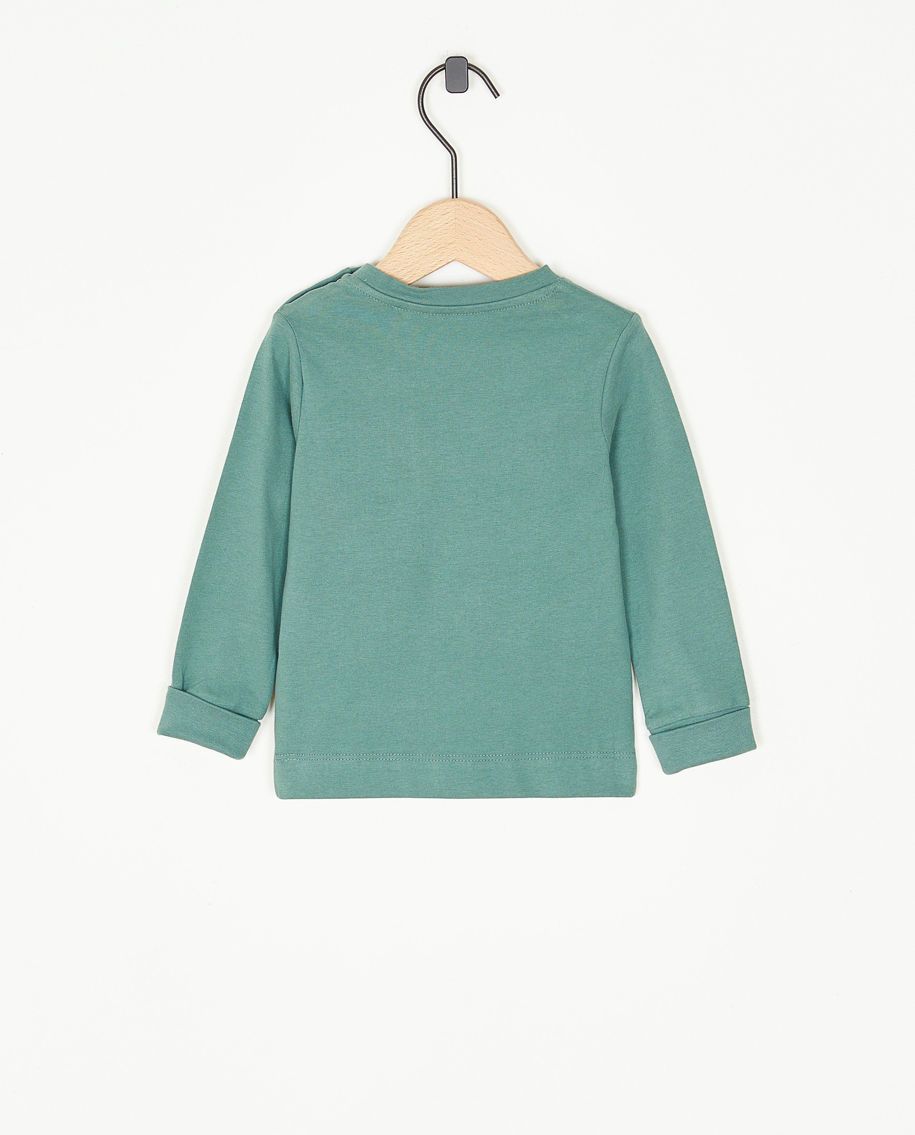 T-shirts - Groene longsleeve