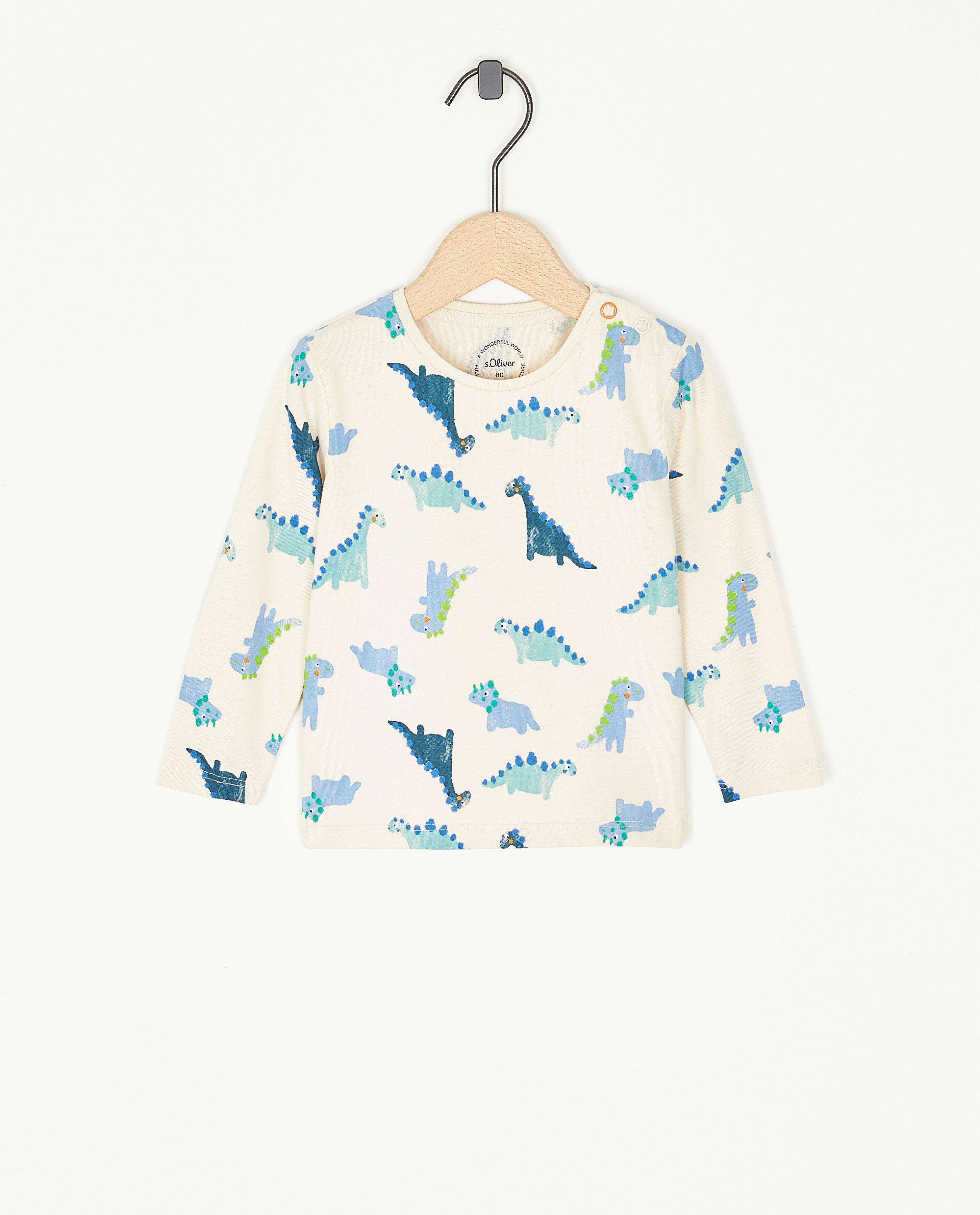 Longsleeve met dinoprint - null - S. Oliver