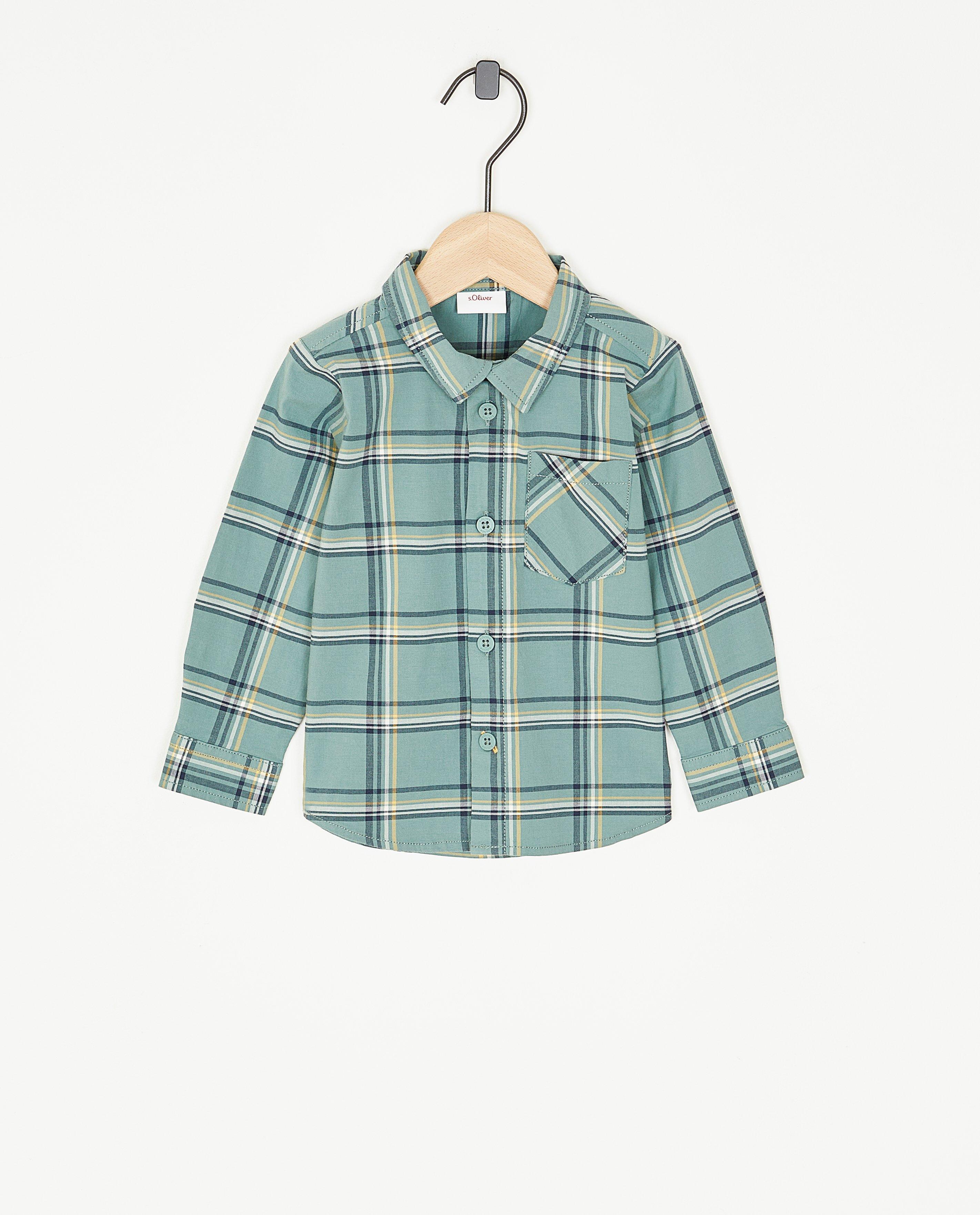Chemise à carreaux - null - S. Oliver