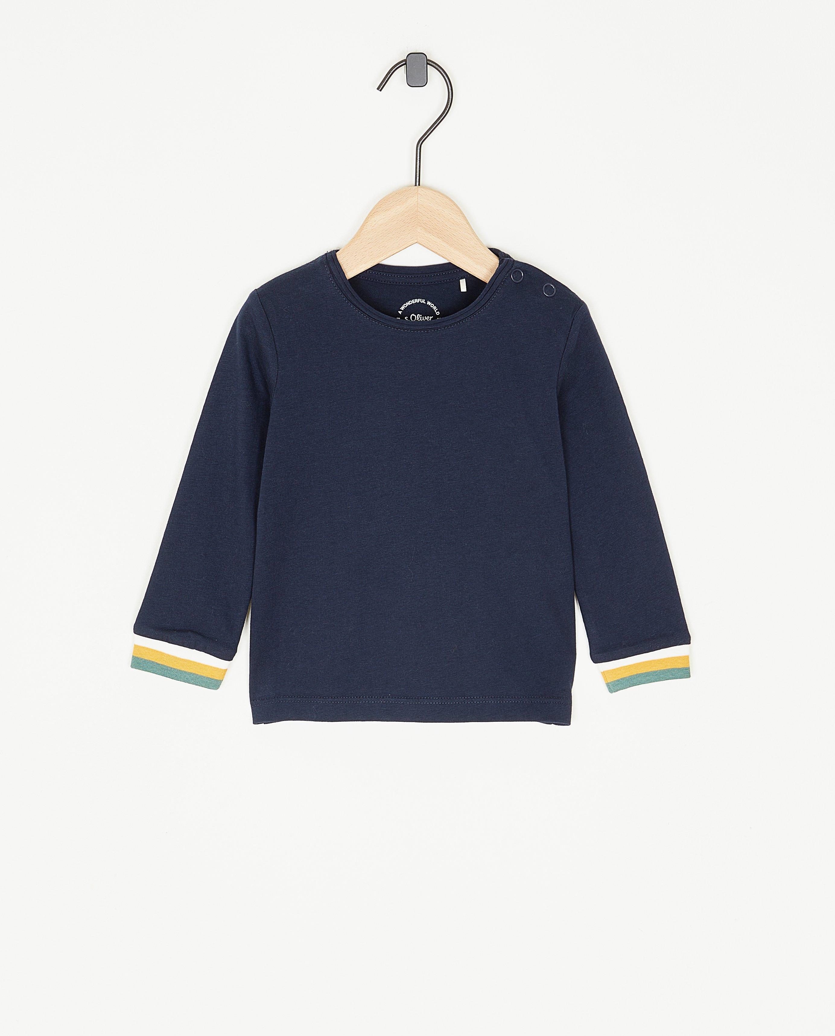Donkerblauwe longsleeve - null - S. Oliver