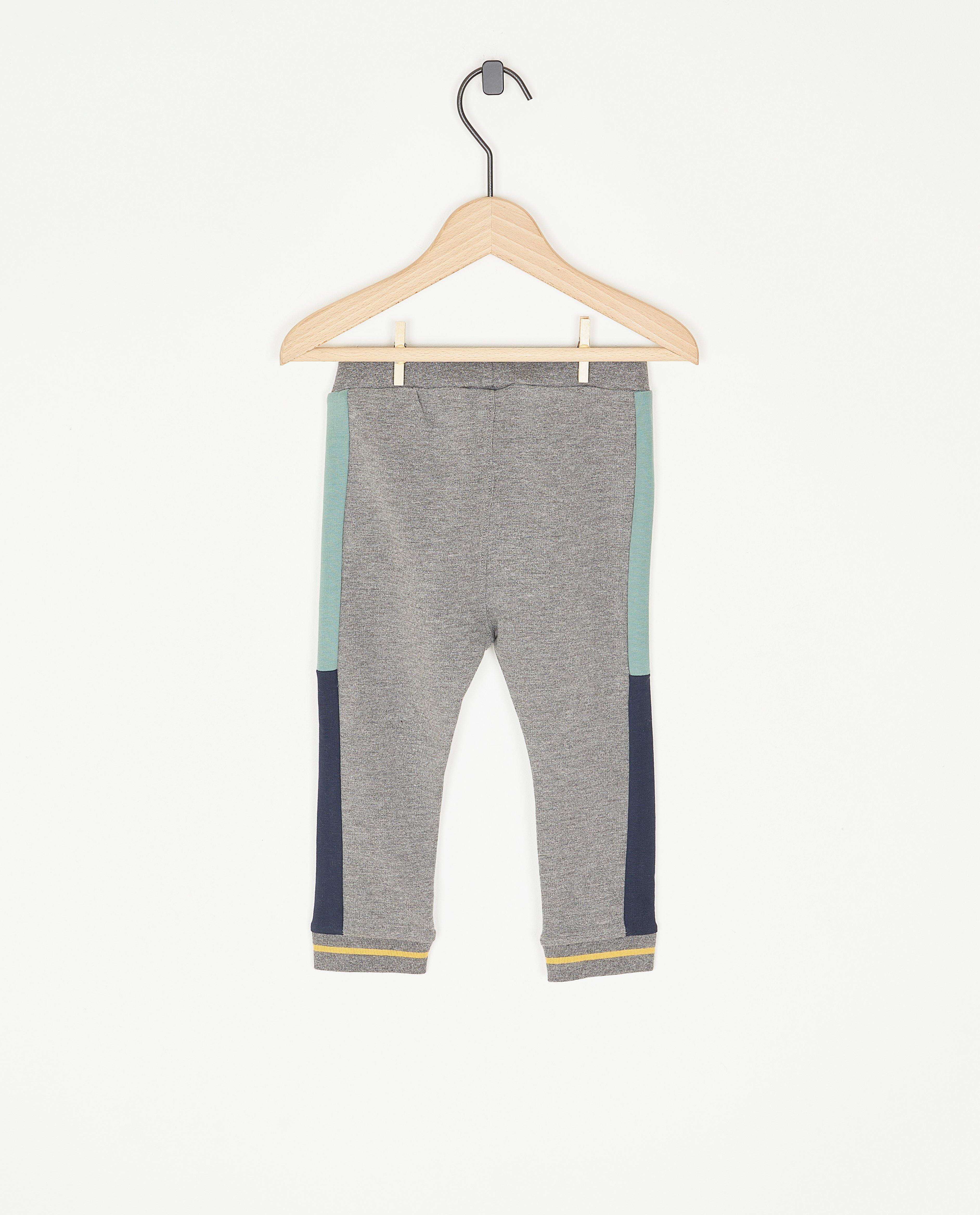 Broeken - Joggingbroek met color block