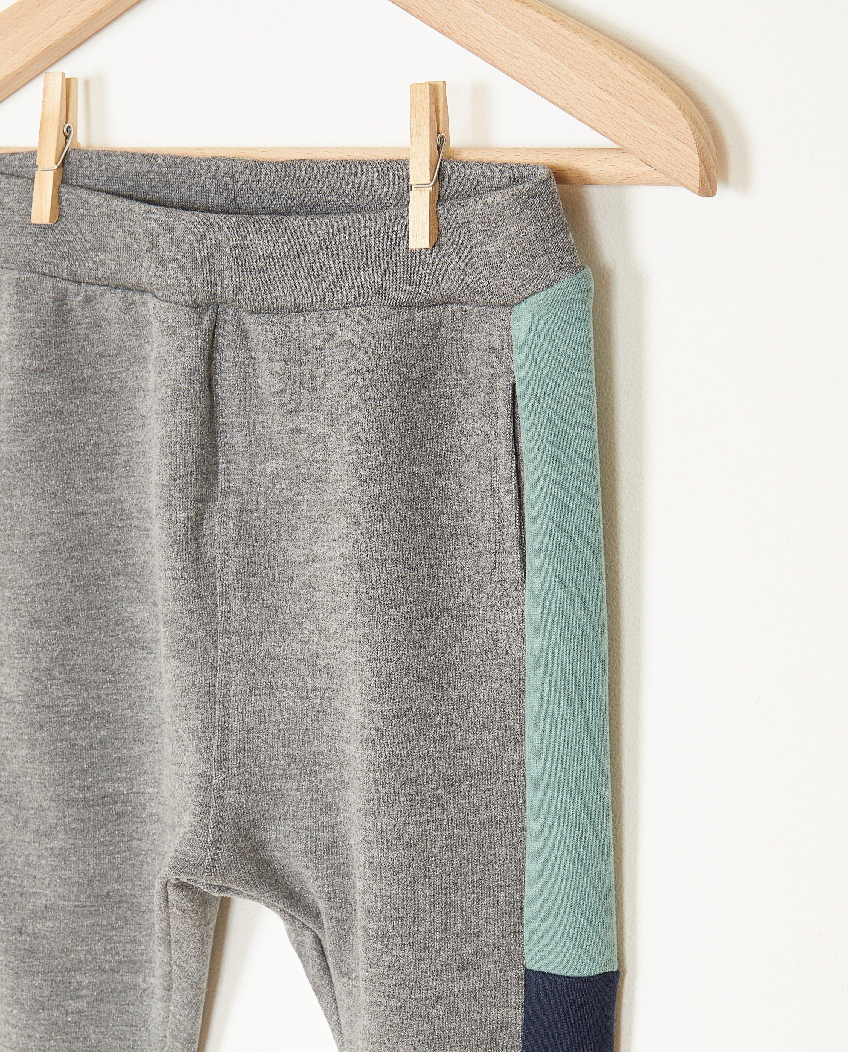 Broeken - Joggingbroek met color block
