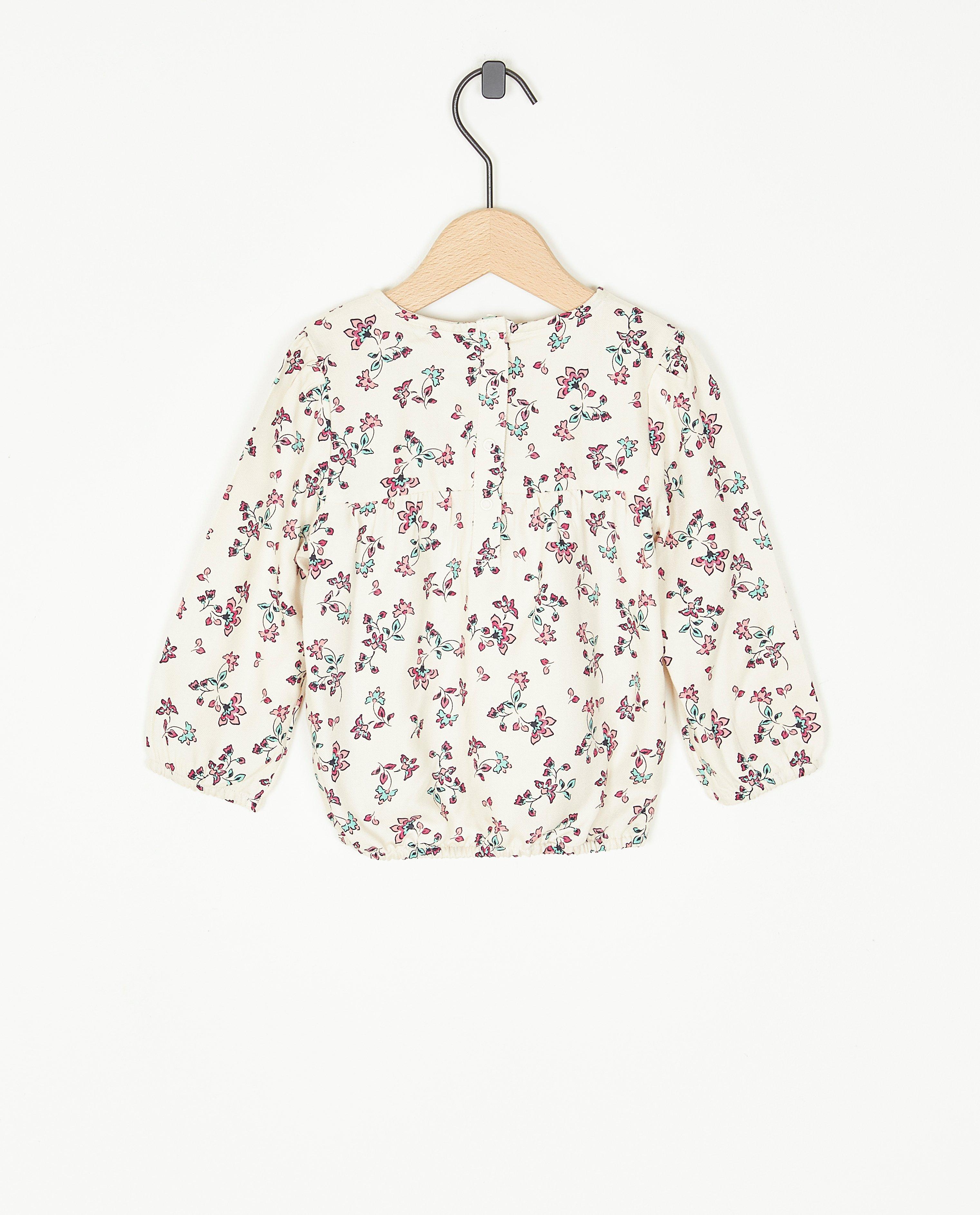 Hemden - Blouse met bloemenprint