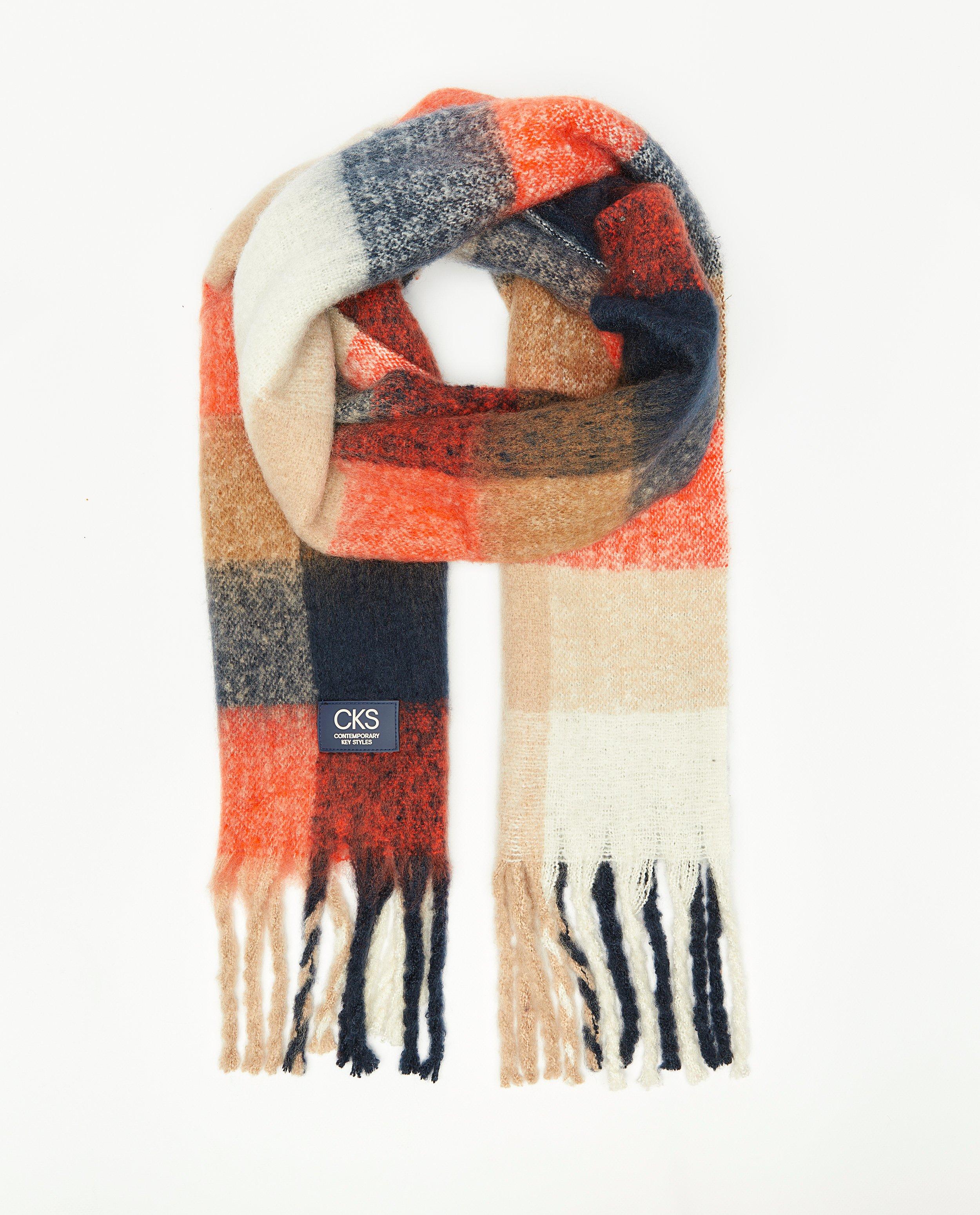 Geruite sjaal - Product Detail - bruin - afbeelding nummer 3