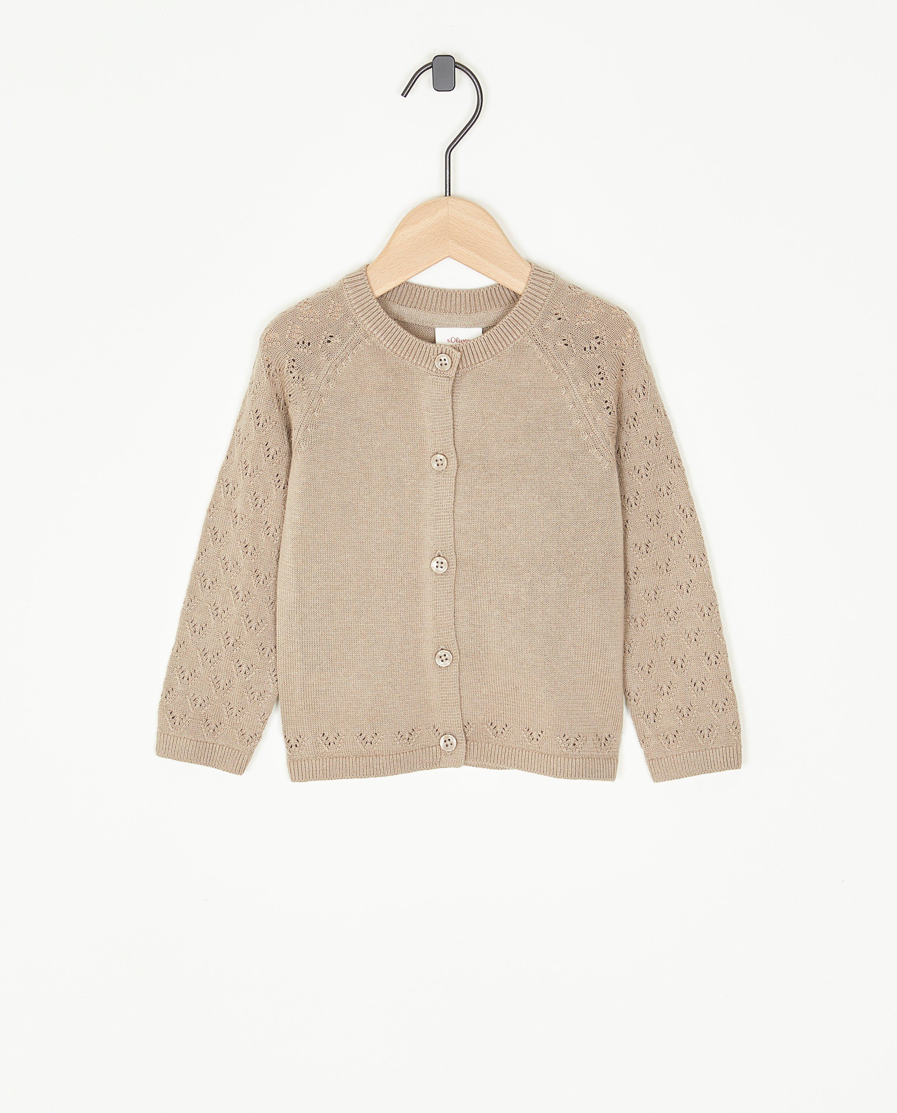 Beige gebreide cardigan - null - S. Oliver