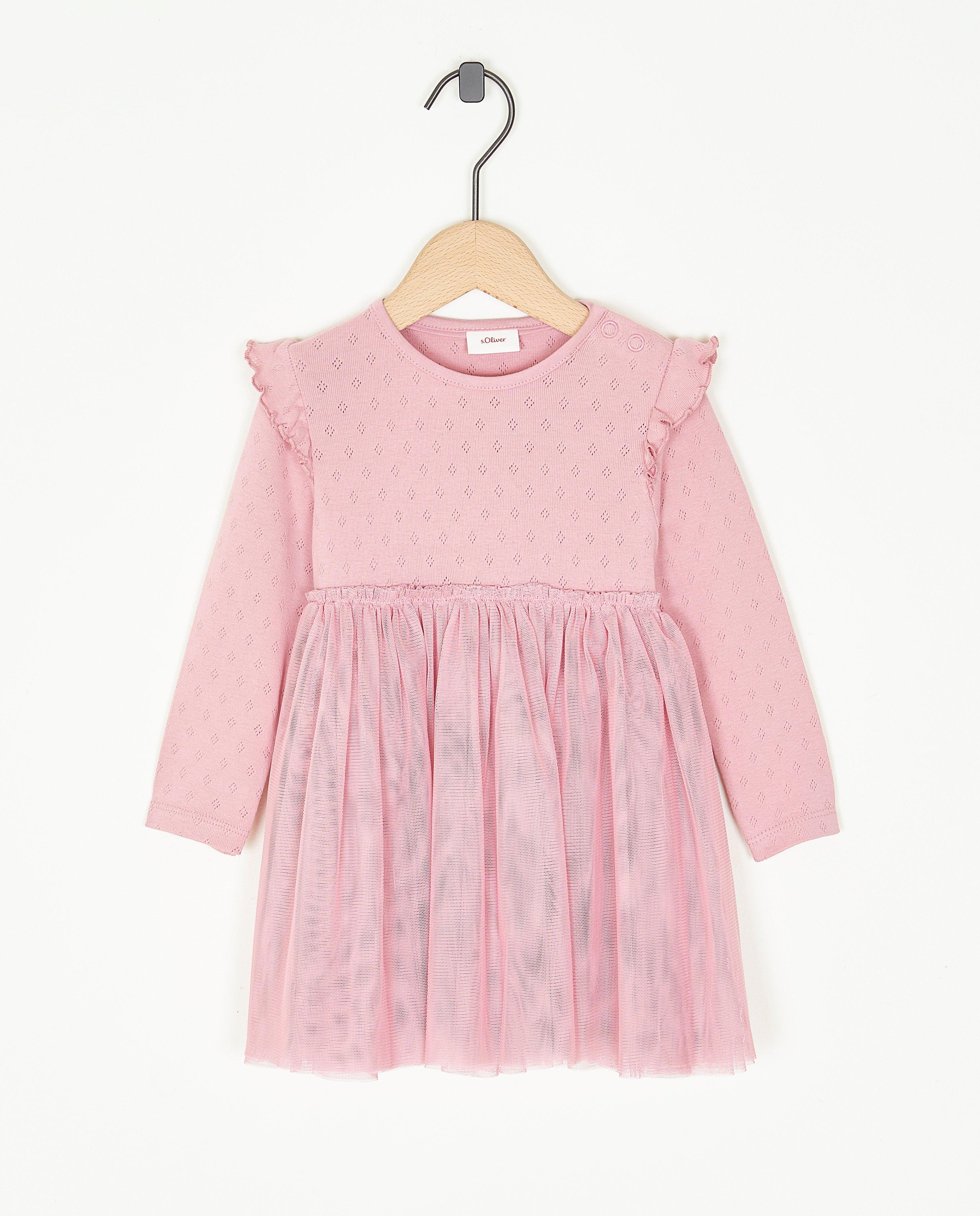 Robe rose avec du tulle - null - S. Oliver