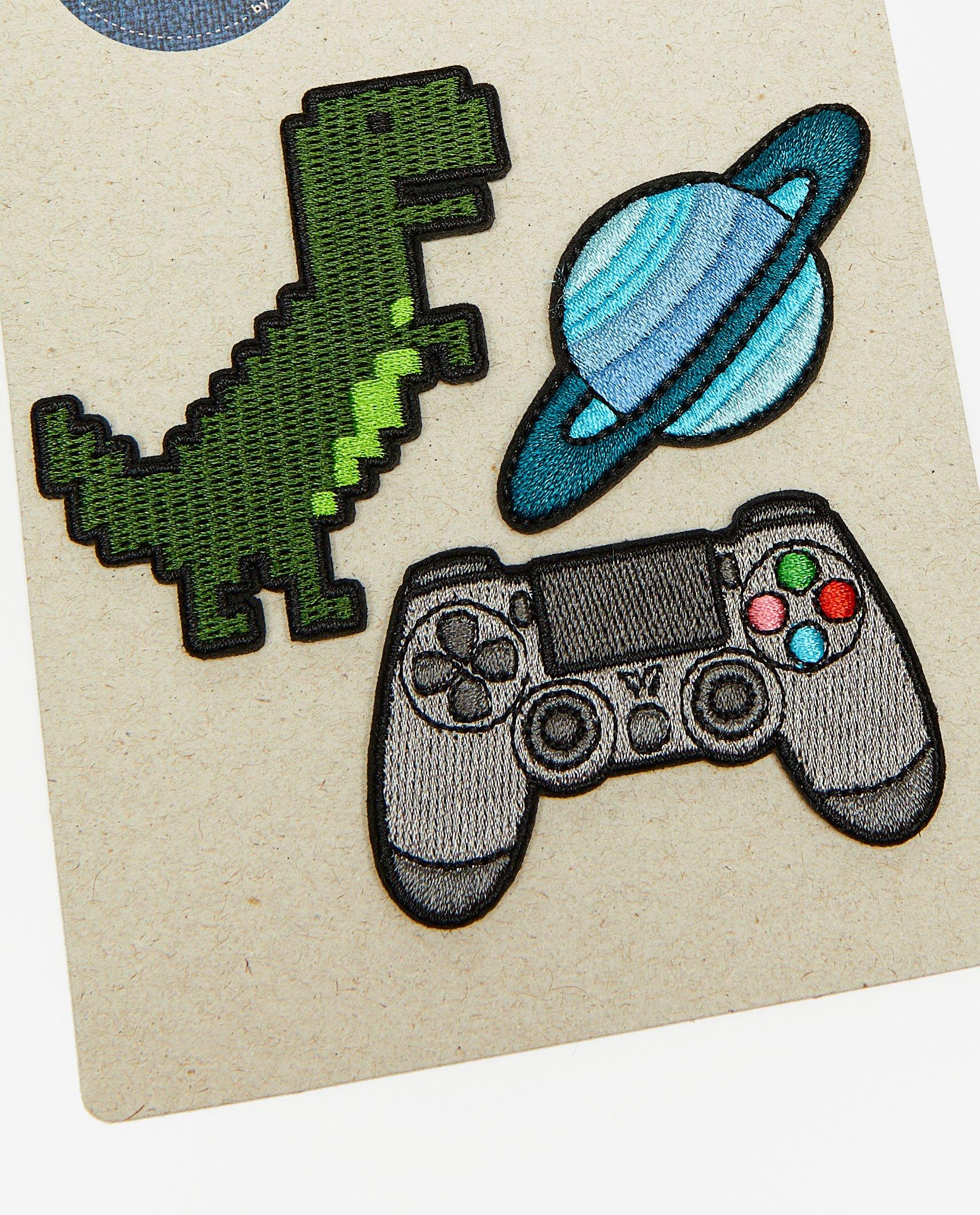 Gadgets - Set van 3 strijkpatches