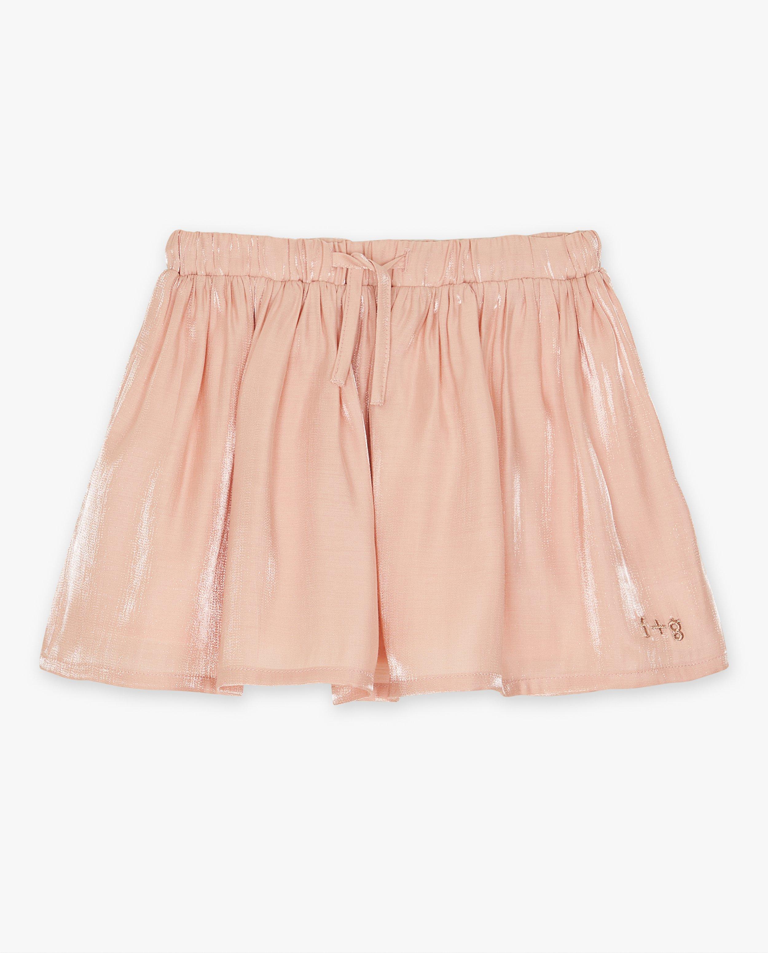 Jupes - Roze satijnen rok