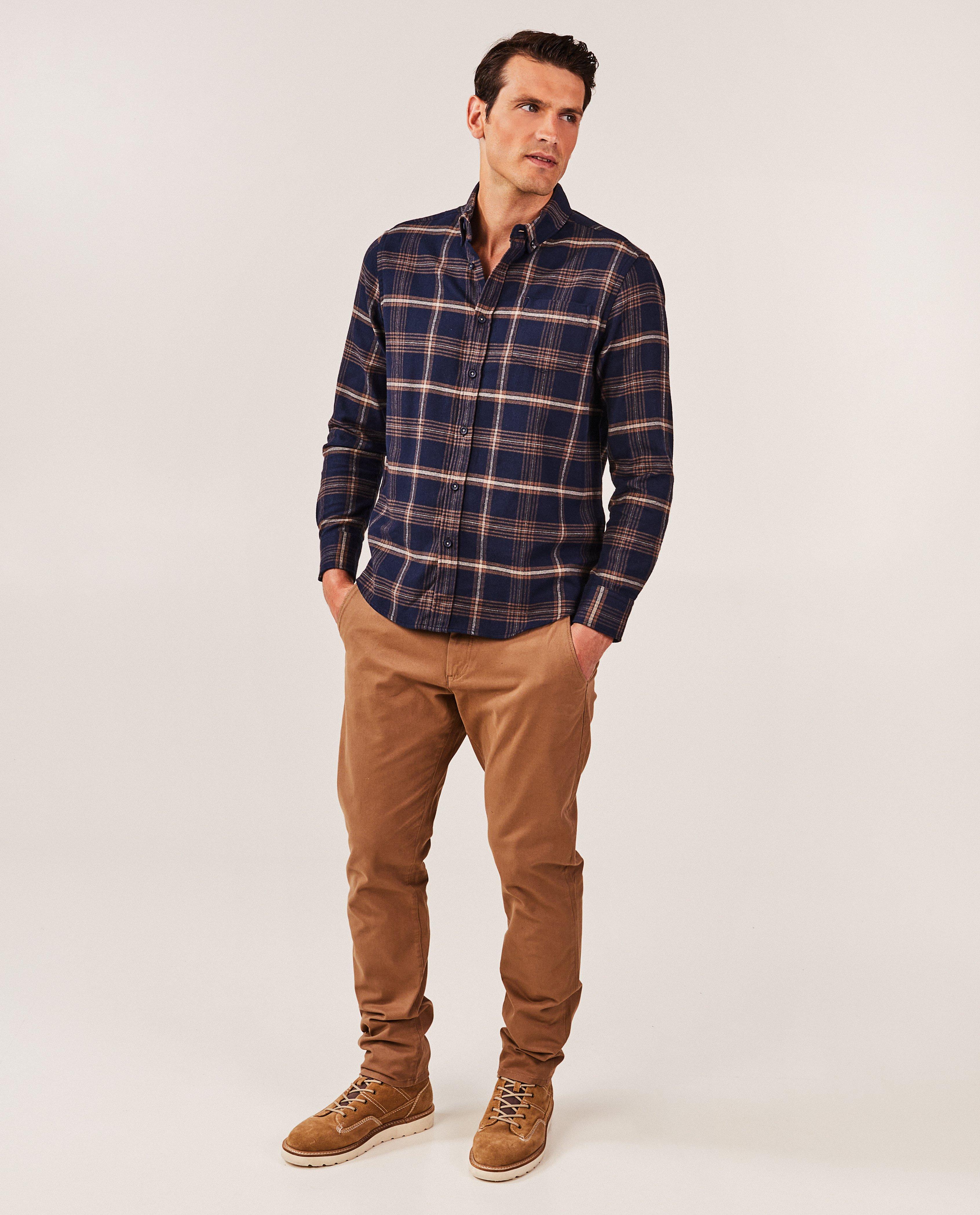 Chemise à carreaux, regular fit - null - Quarterback