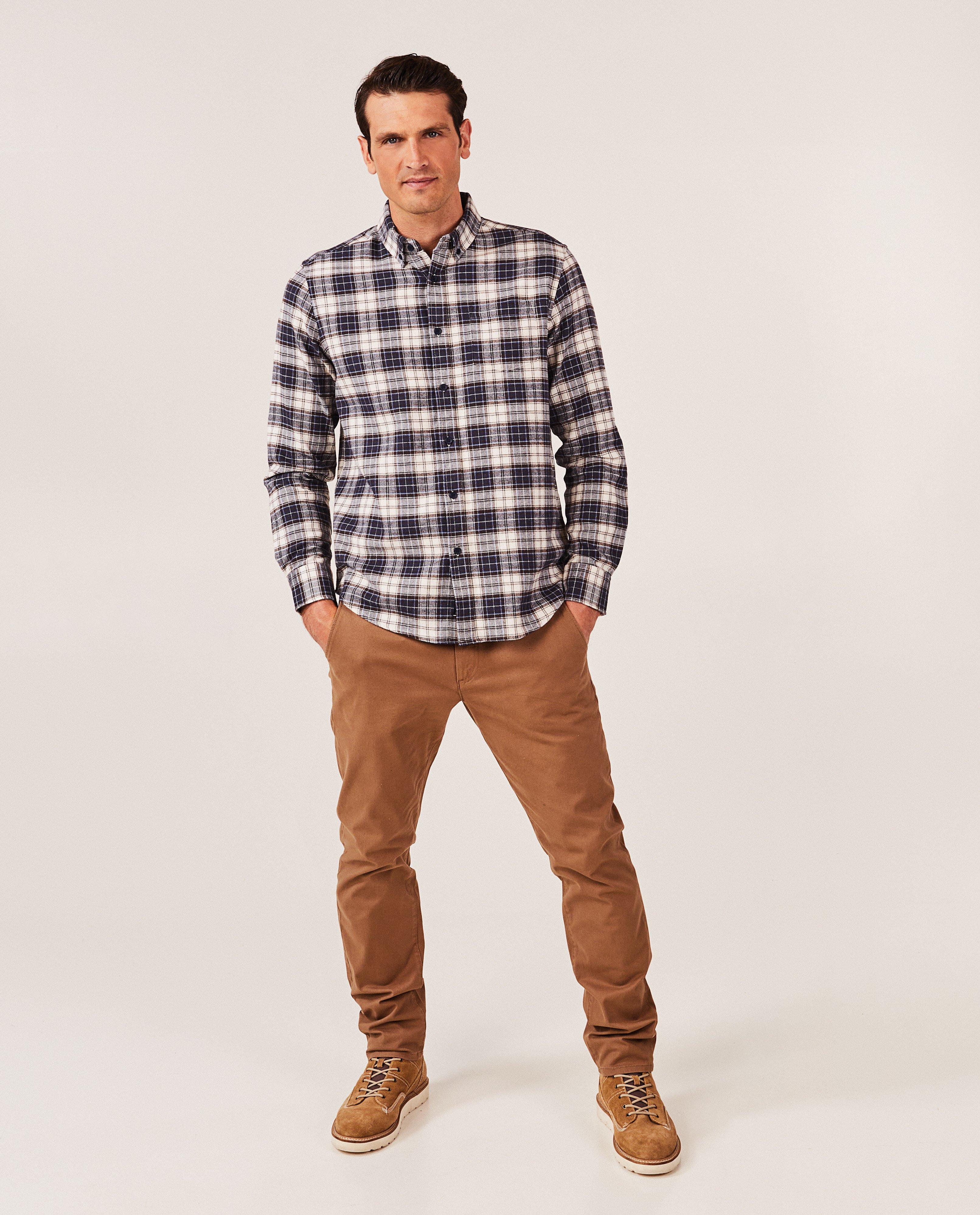 Chemise à carreaux, regular fit - null - Quarterback