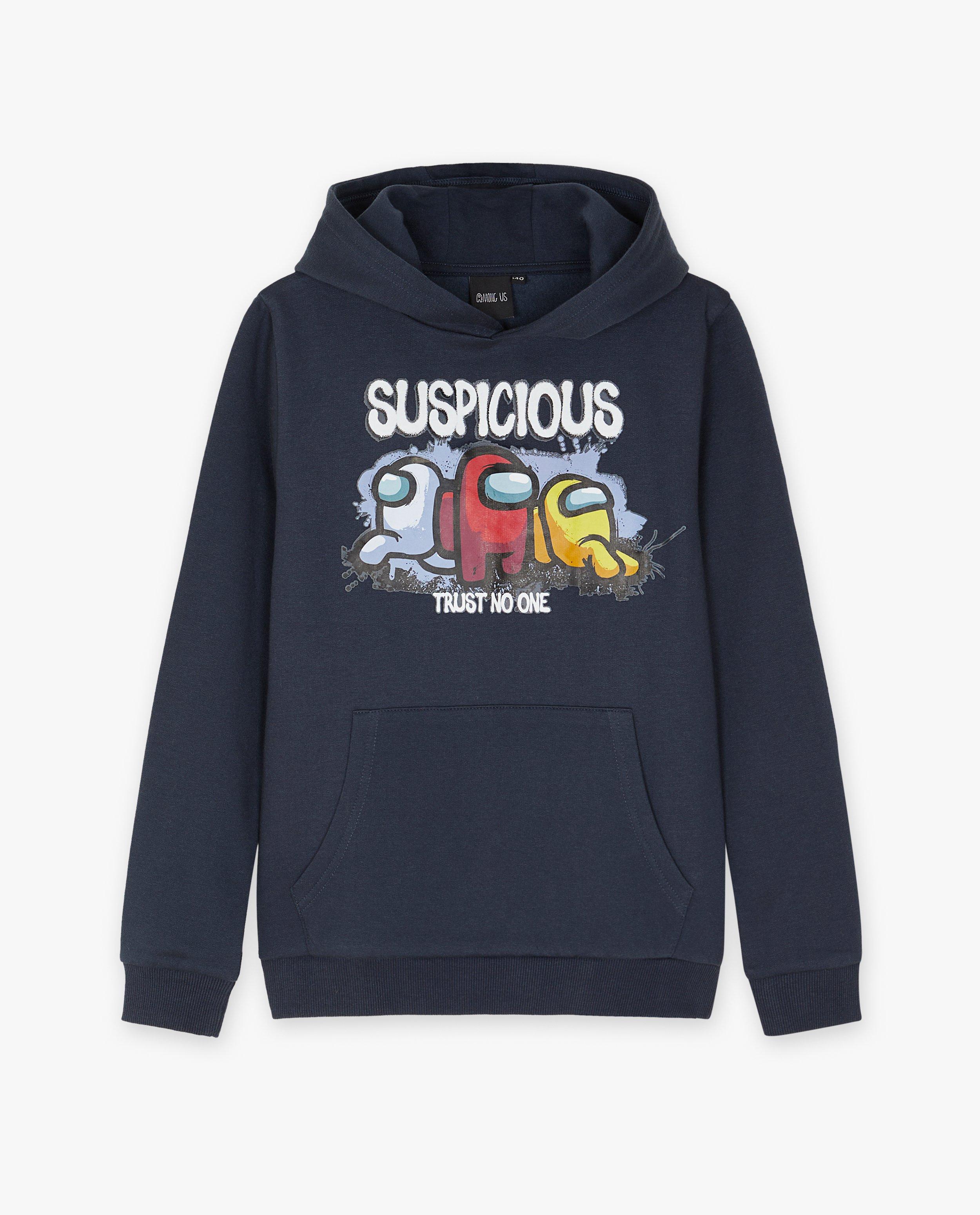Hoodie bleu foncé Among Us - null - Among Us
