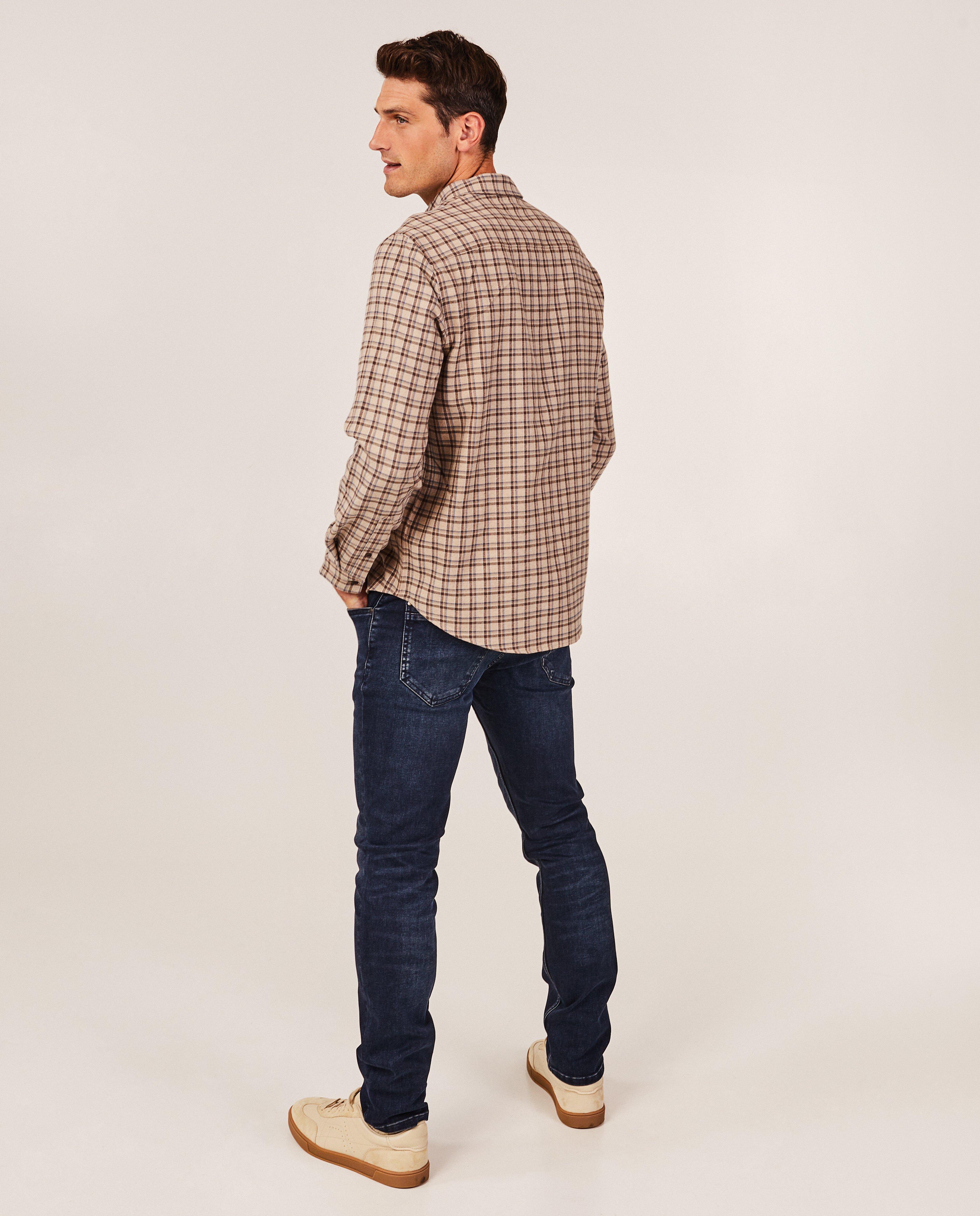 Jeans - Donkerblauwe jeans, slim fit