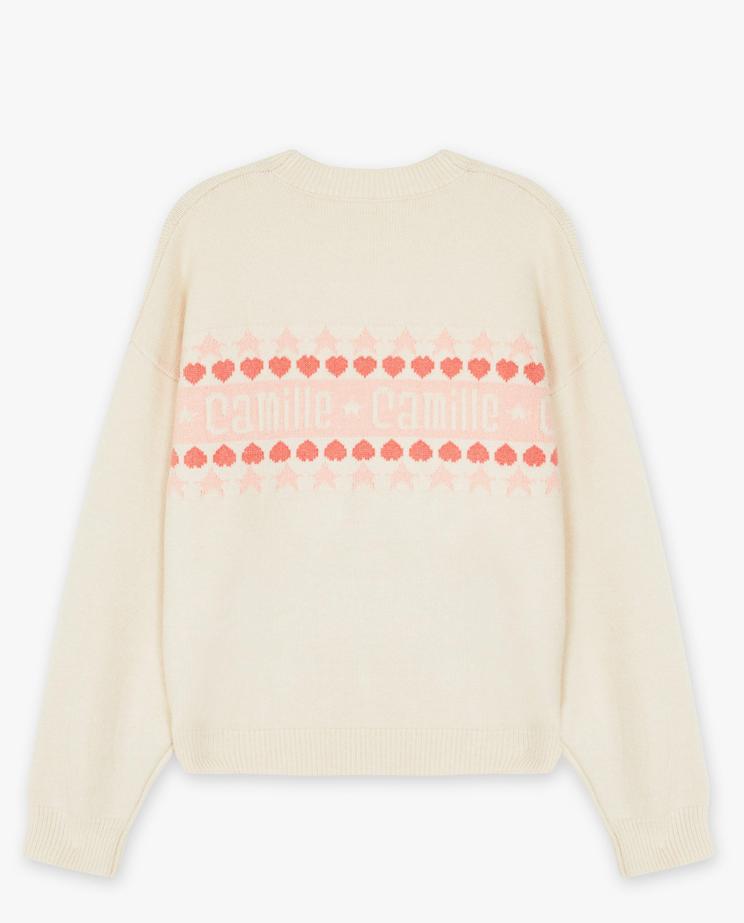 Pulls - Pull de Noël Moustache, 4-14 ans