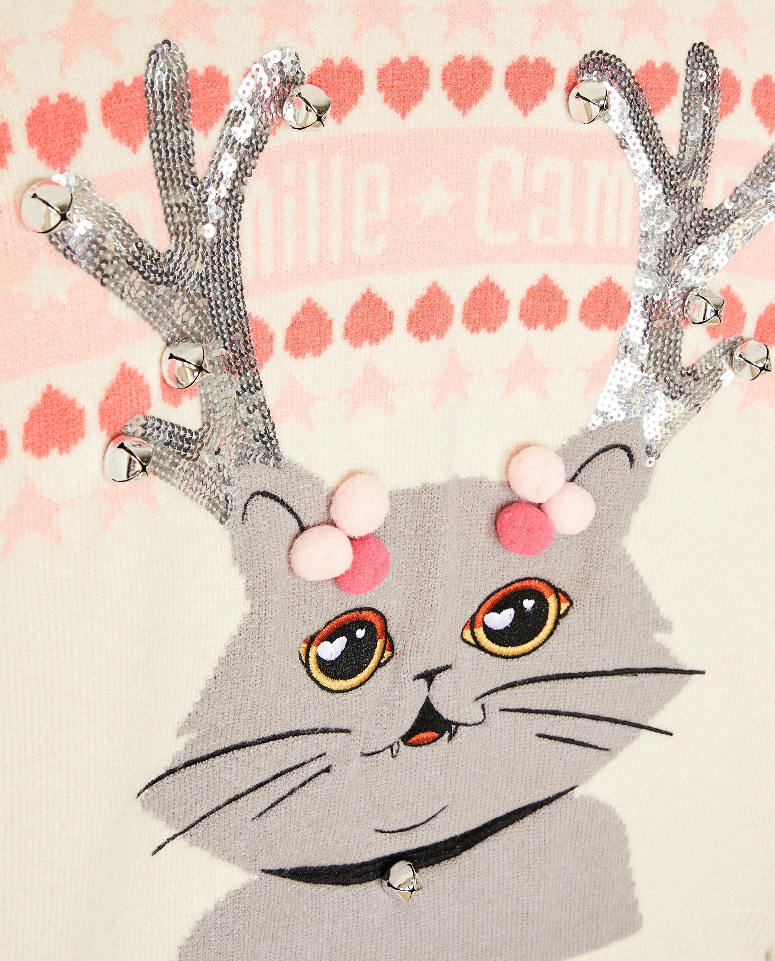 Truien - Kersttrui Moustache, XS-XL