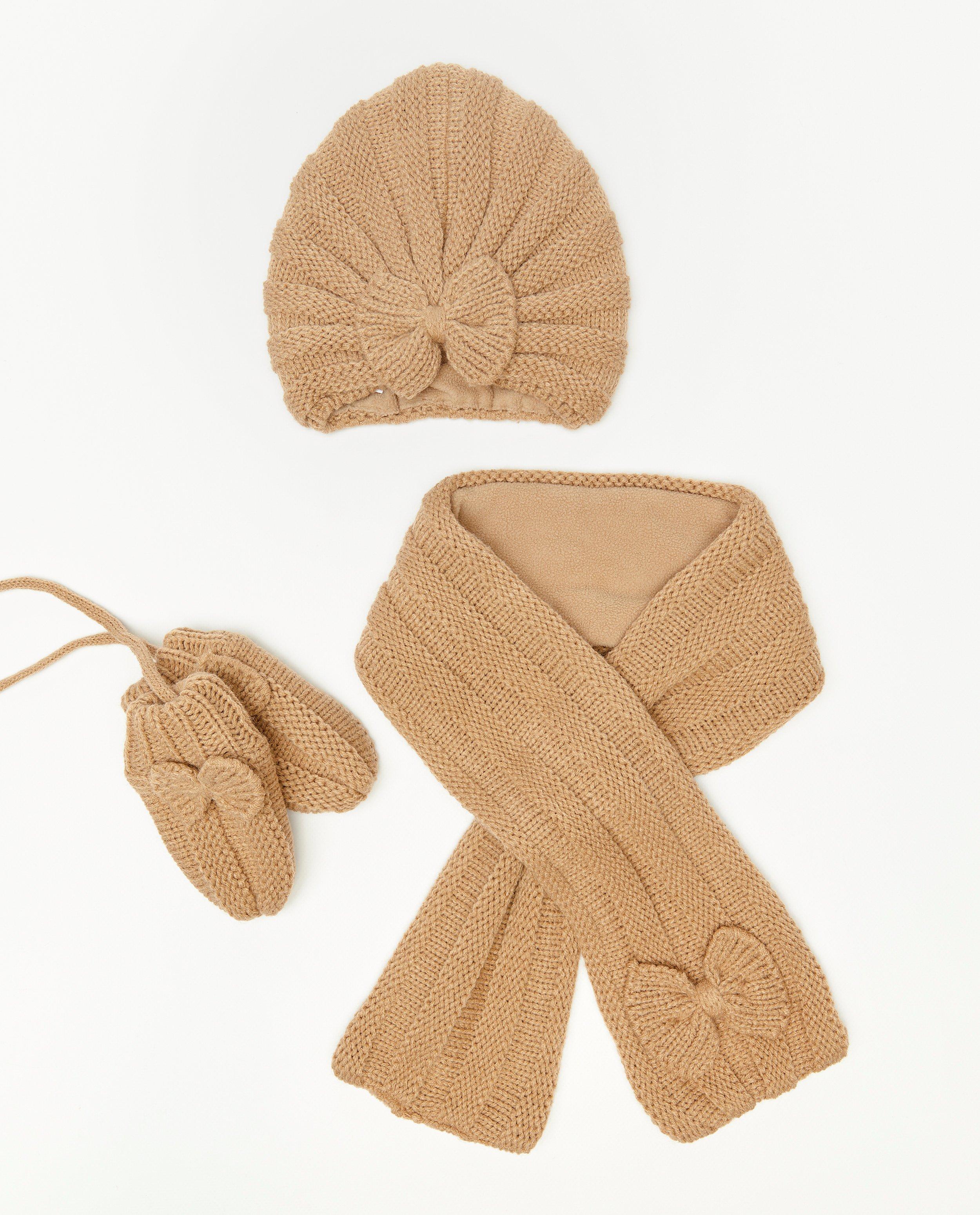 Set: muts + sjaal + handschoenen baby - null - Cuddles and Smiles