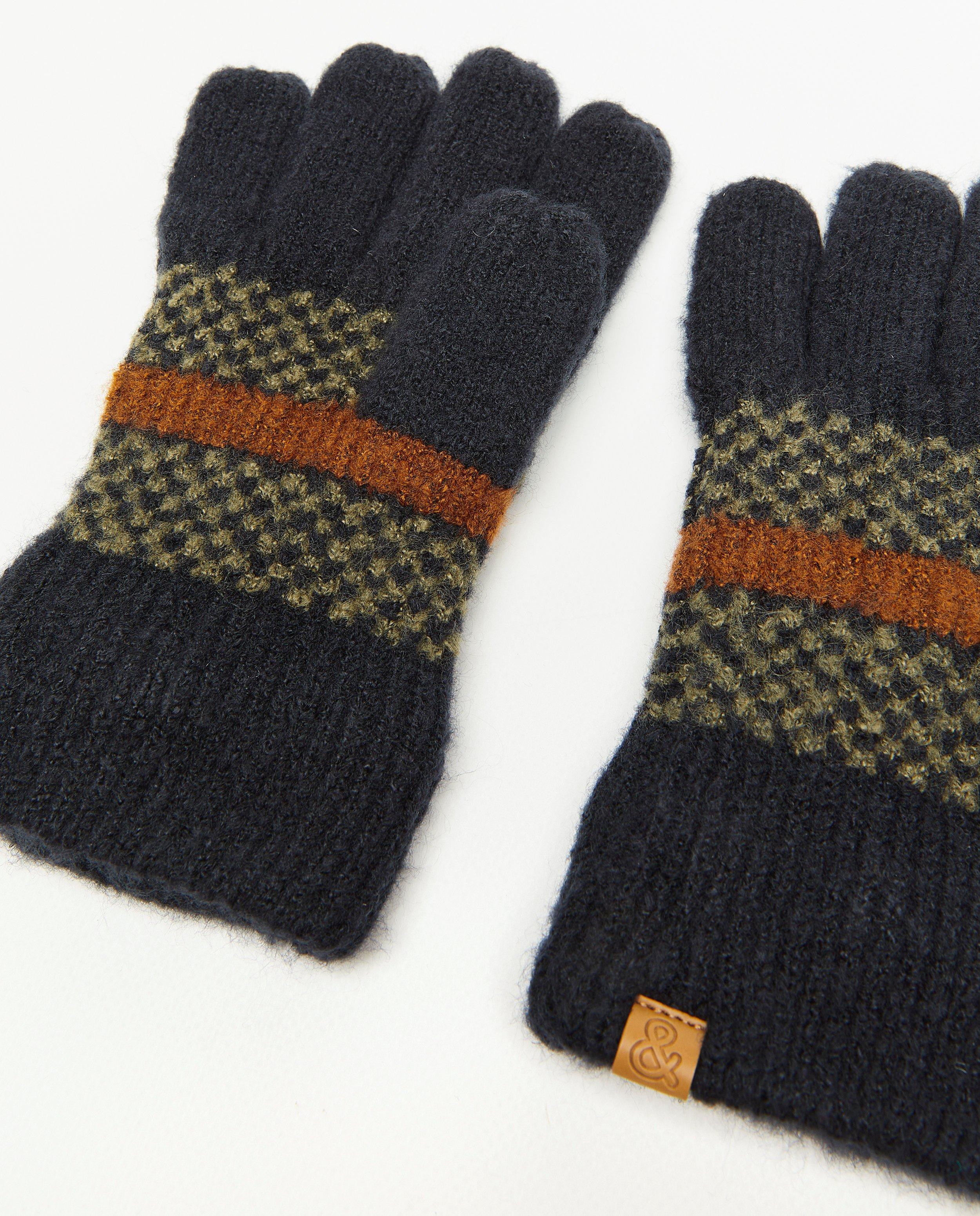 Breigoed - Handschoenen met ruitpatroon