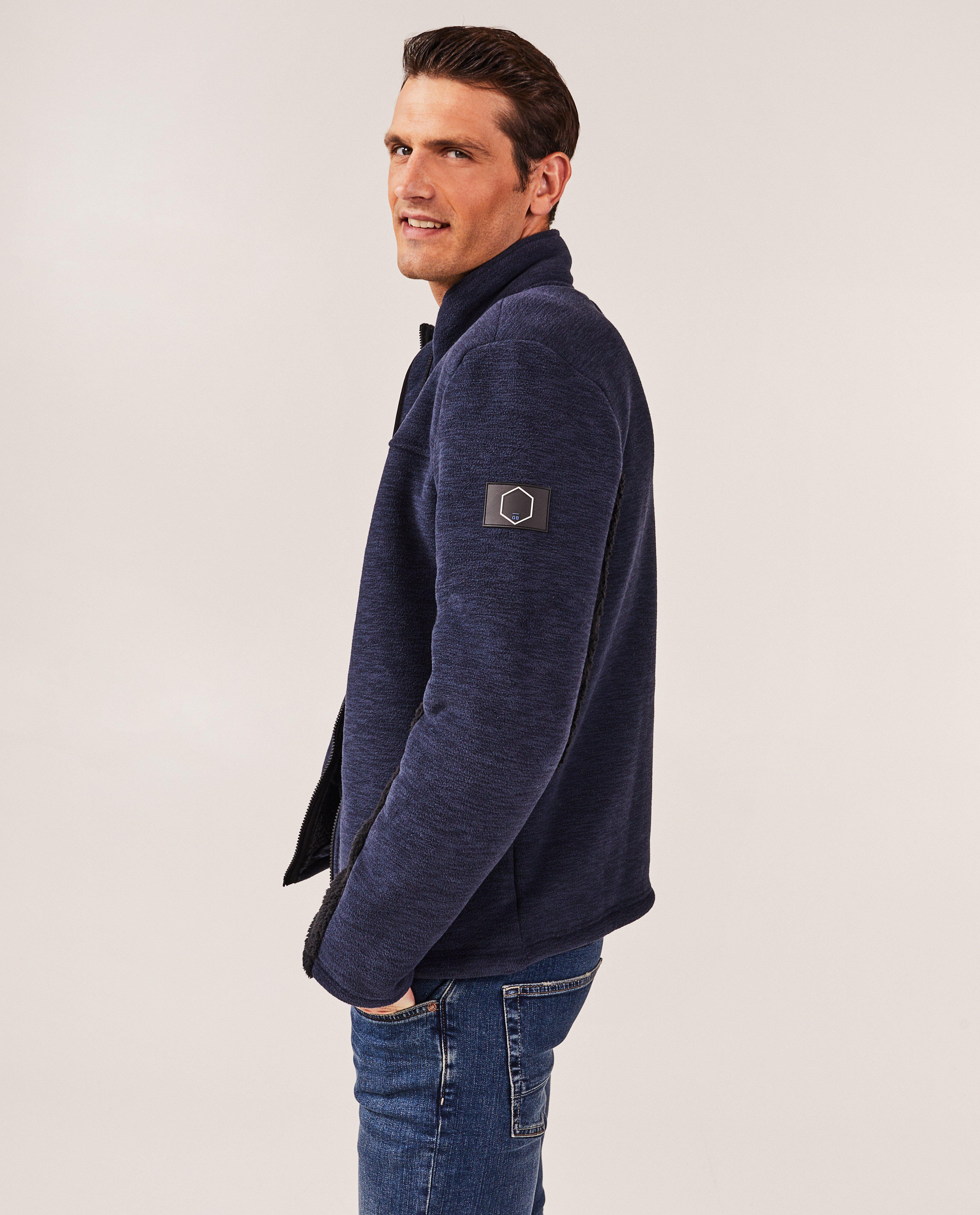 Cardigan - Fleece vest met teddy