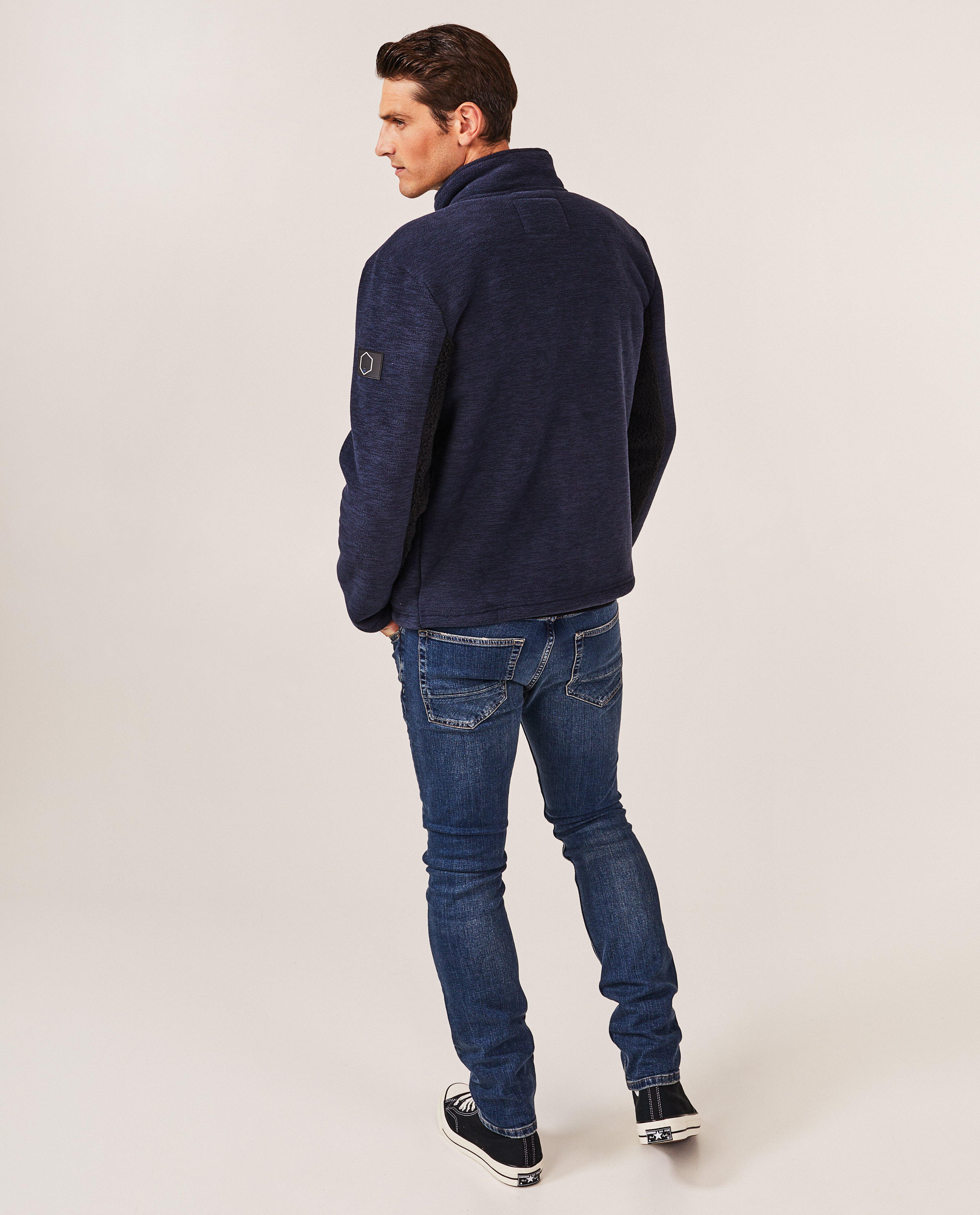 Cardigan - Fleece vest met teddy