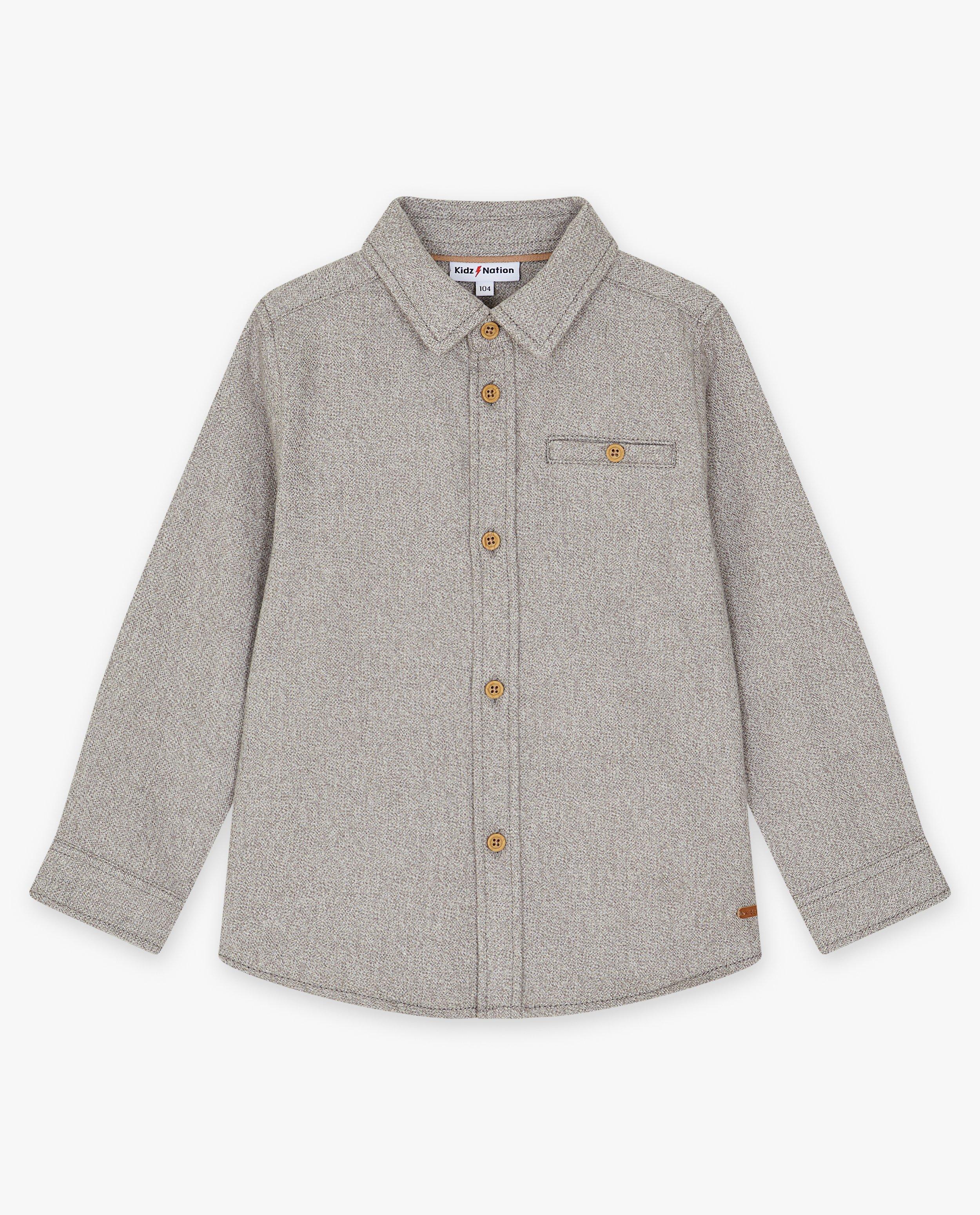 Chemises - Chemise grise, 2-7 ans