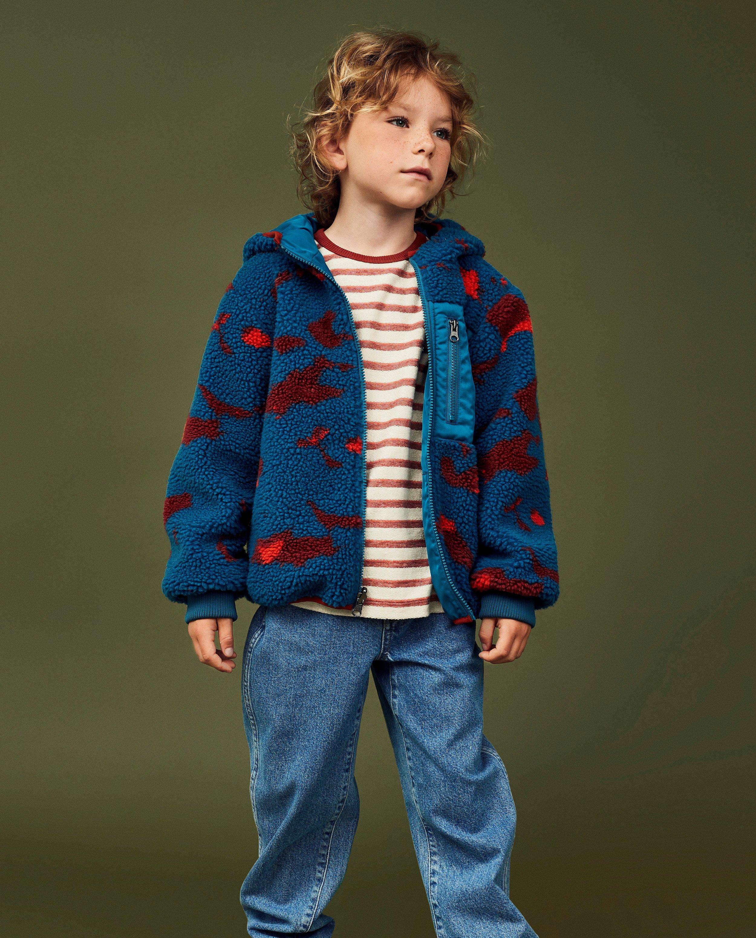 Veste bleue réversible - null - CKS