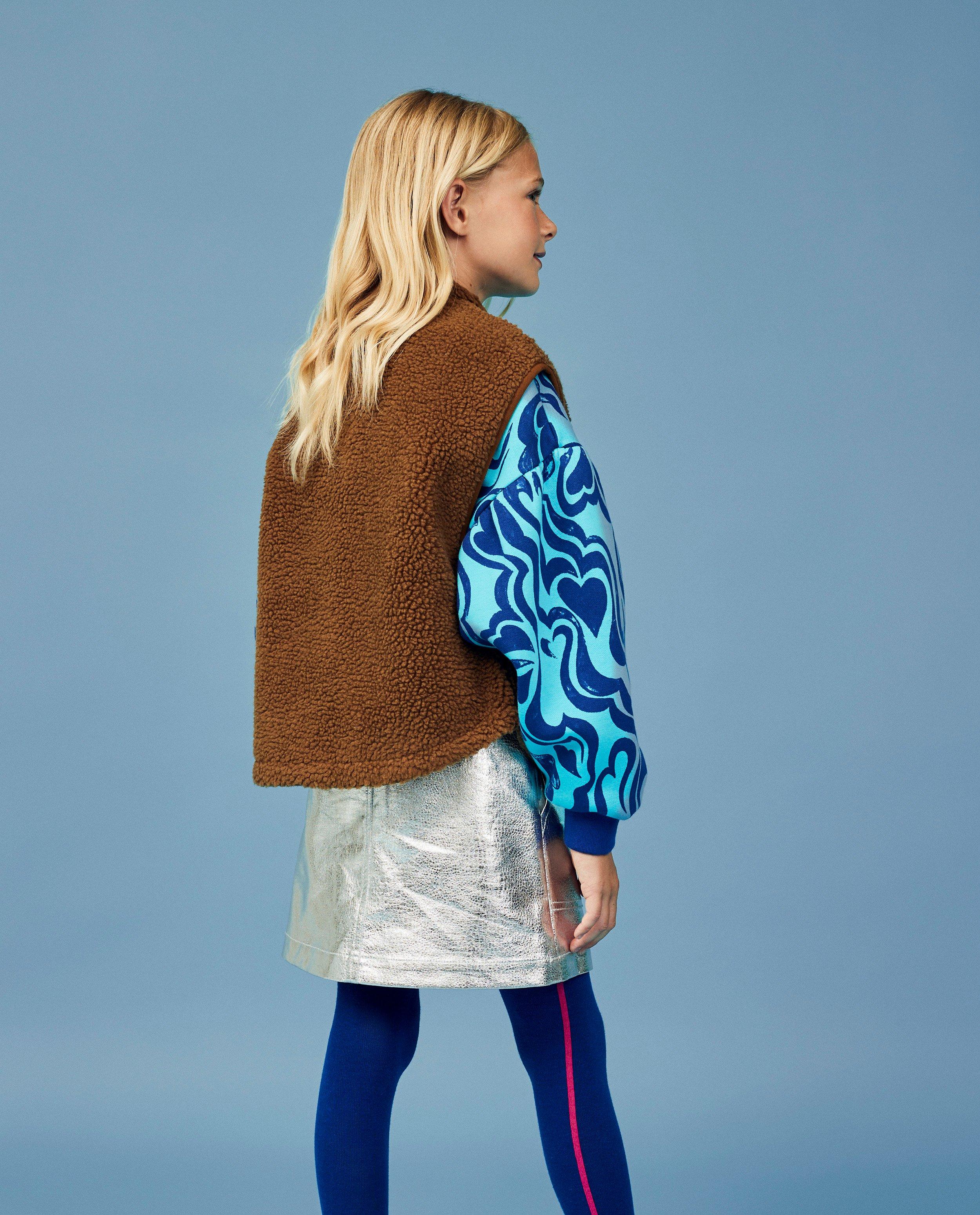 Teddy vest - Product Detail - bruin - afbeelding nummer 1