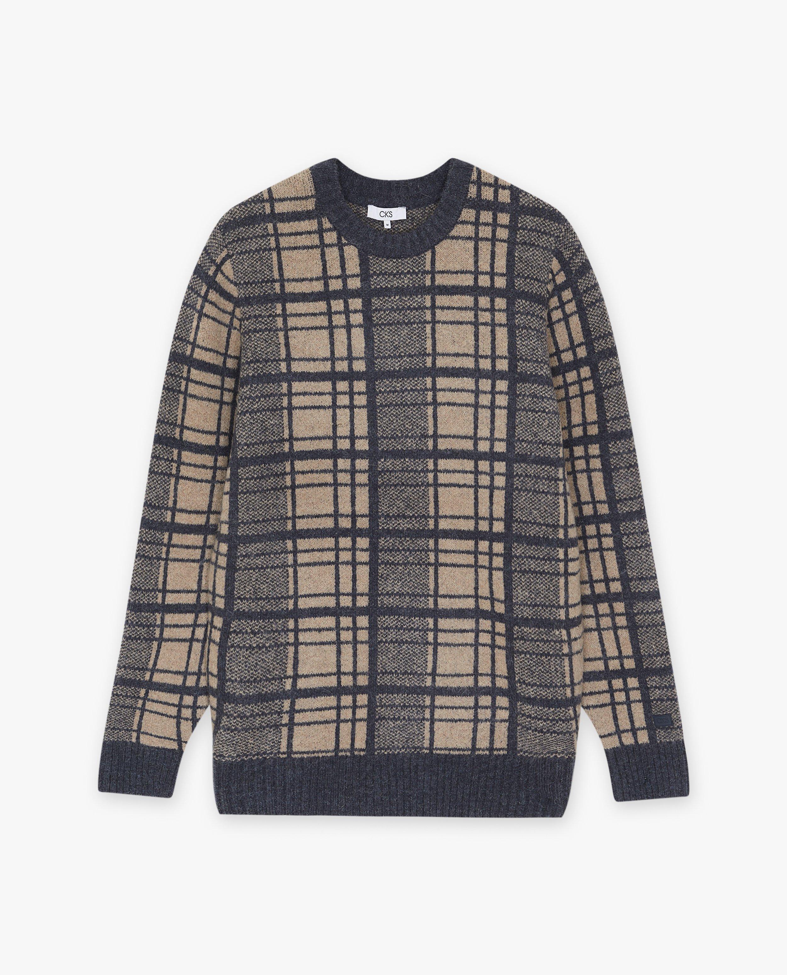 Trui met geruit patroon - Product Detail - lichtbruin - afbeelding nummer 5