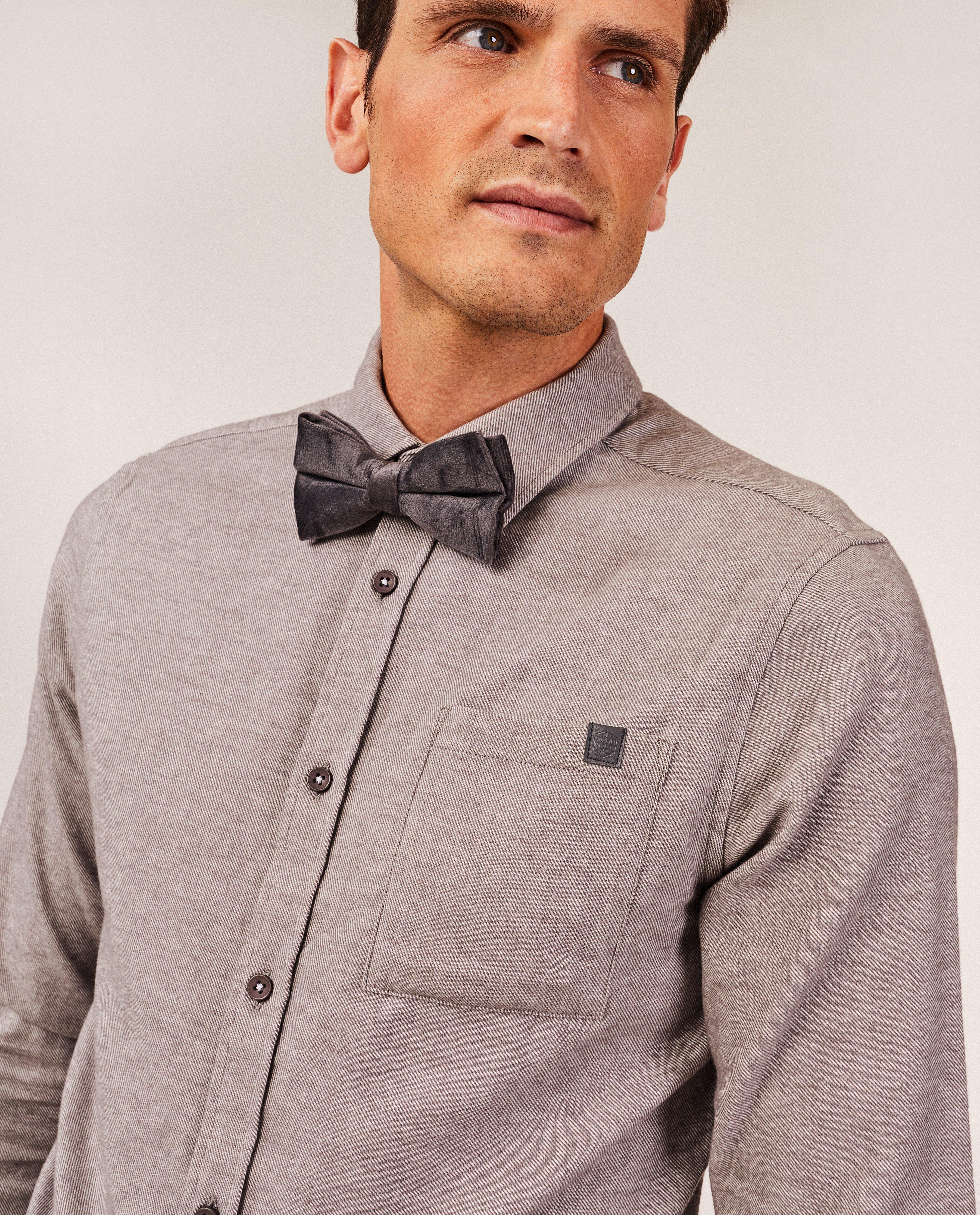 Hemden - Grijs hemd, slim fit