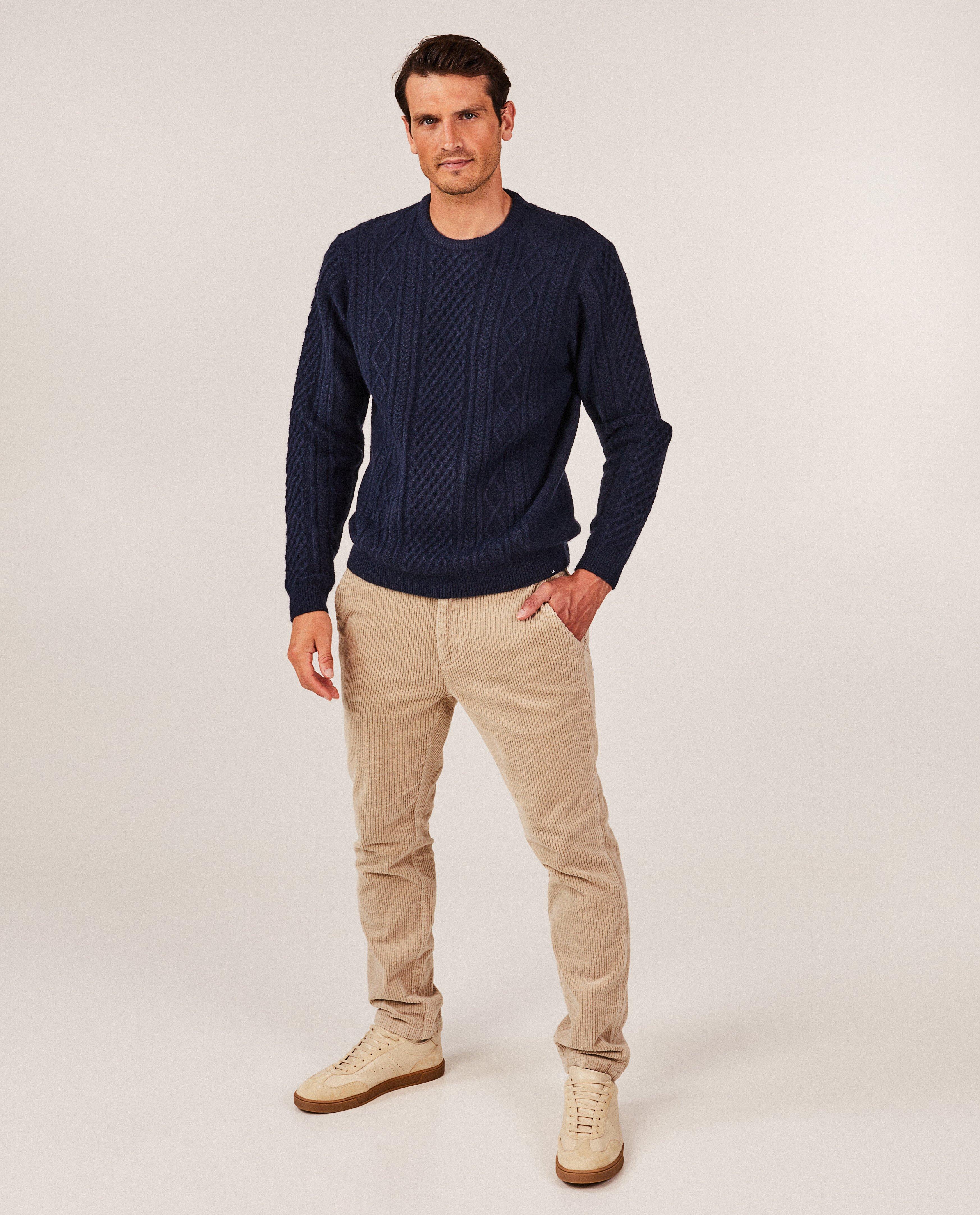 Pull à motif tricoté, hommes - null - Hampton Bays