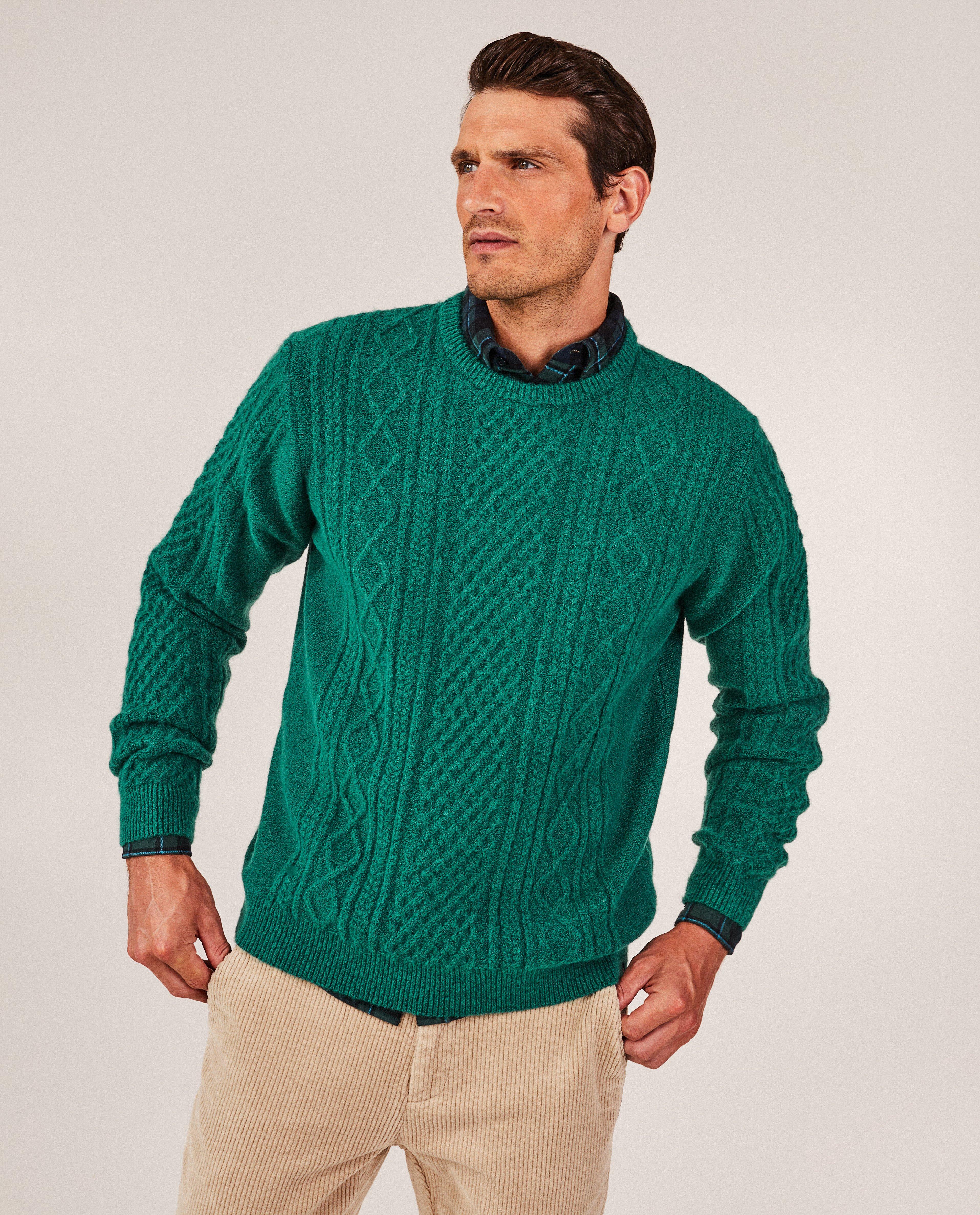 Trui met gebreid patroon heren Hampton Bays JBC Belgie Belgie
