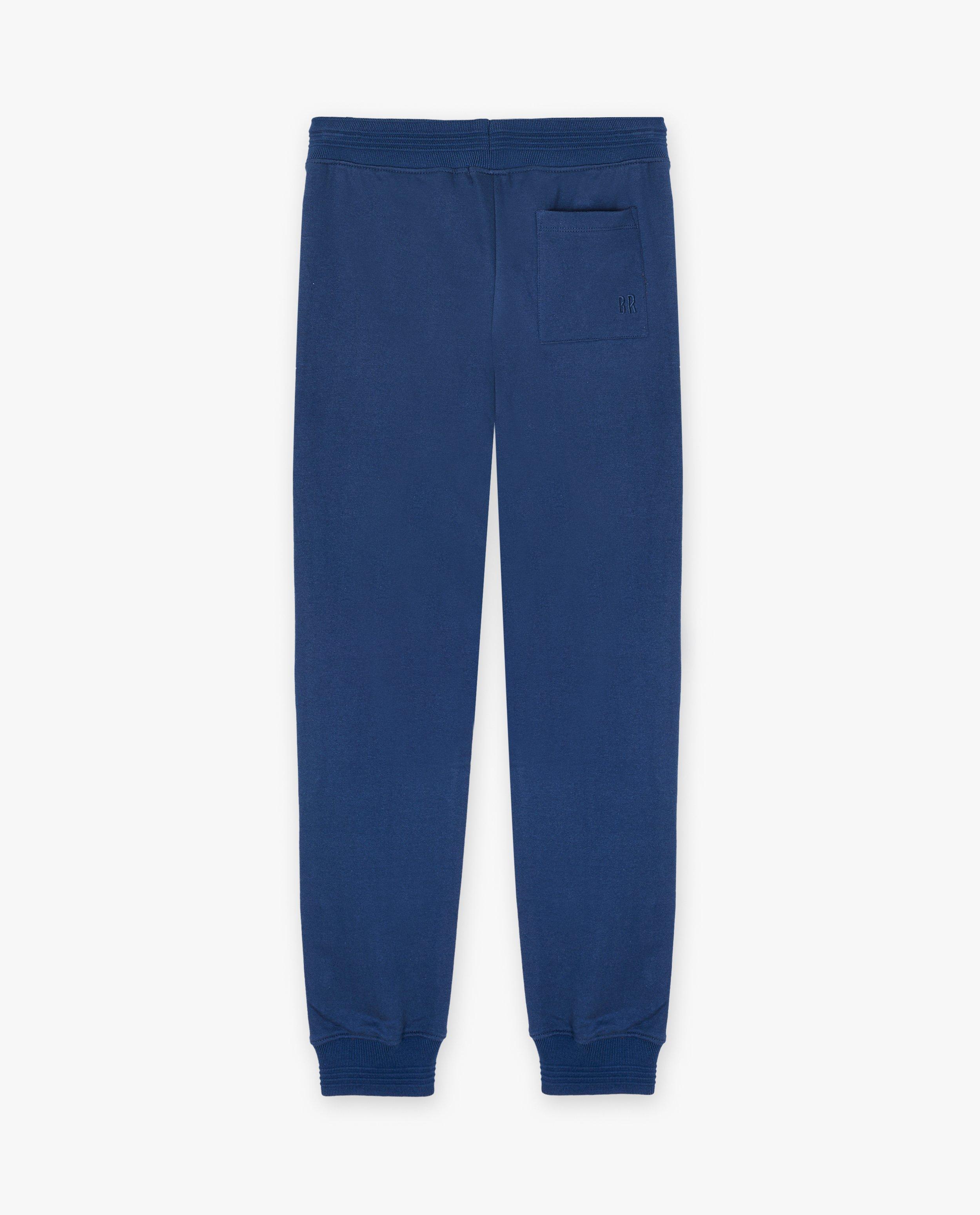 Broeken - Blauwe joggingbroek