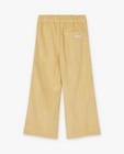 Pantalons - Pantalon jaune en velours côtelé