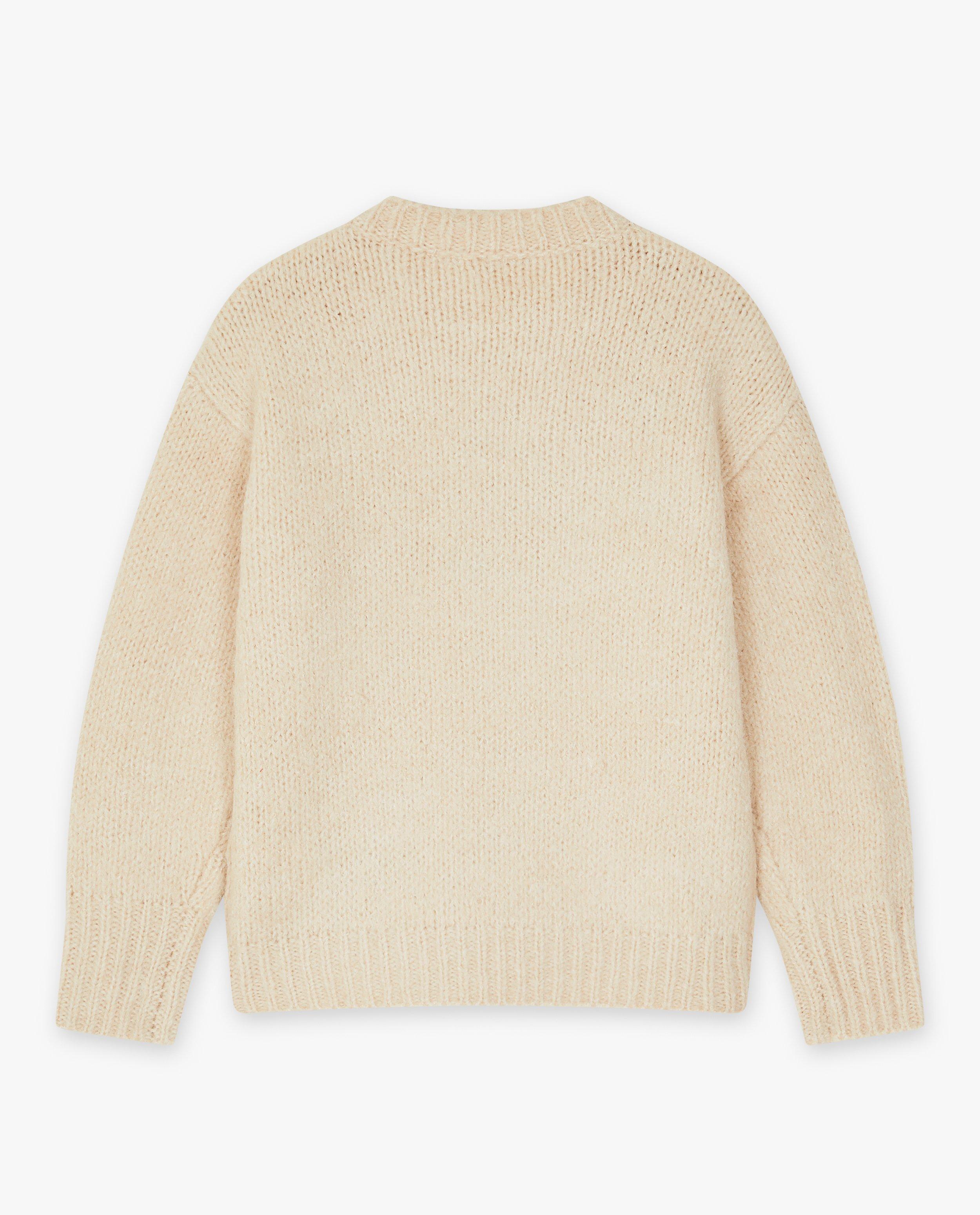 Sweaters - Trui met geborduurde bloemen