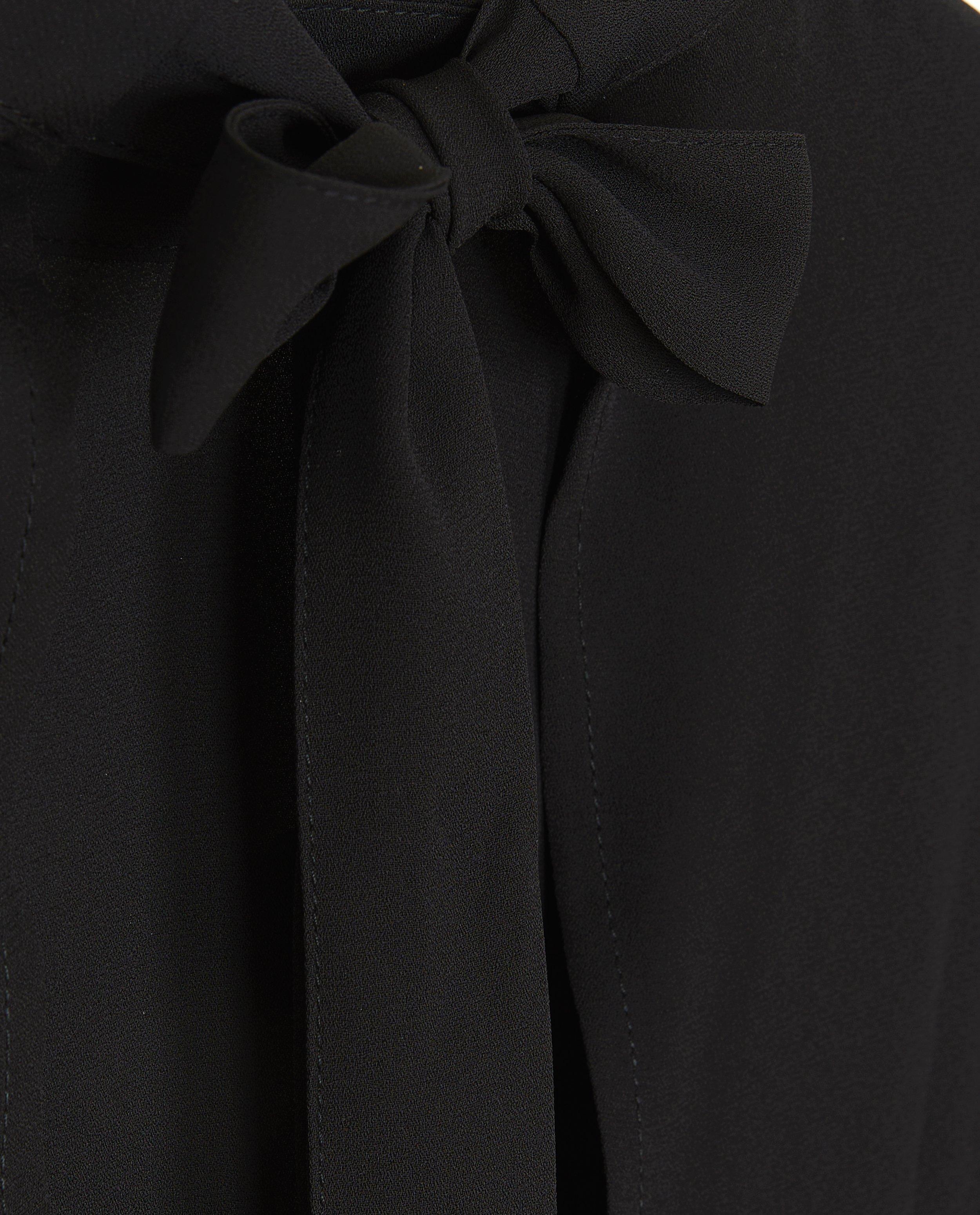 Zwarte blouse met cut-out - Product Detail - zwart - afbeelding nummer 7