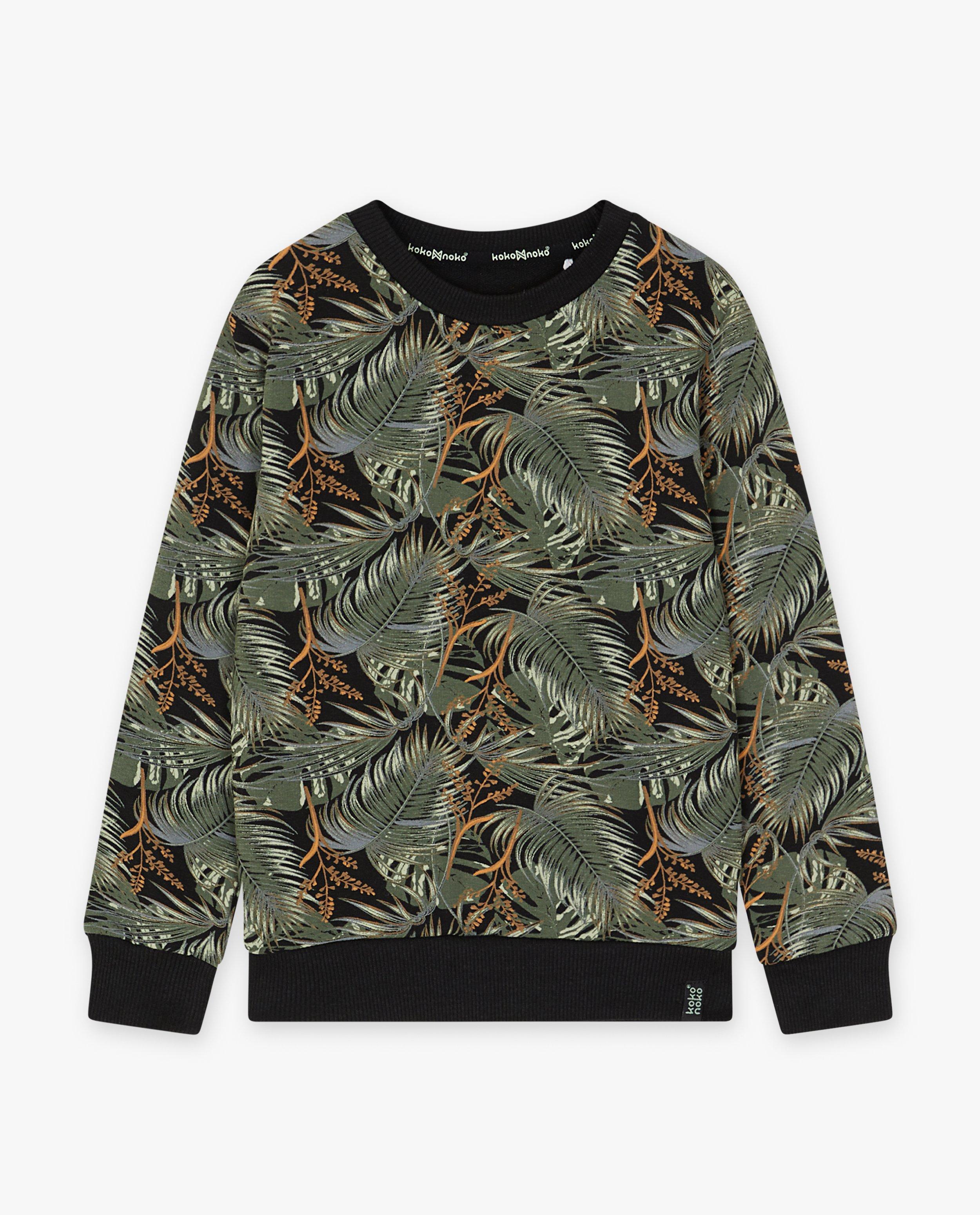 Sweat à imprimé tropical - null - Koko Noko