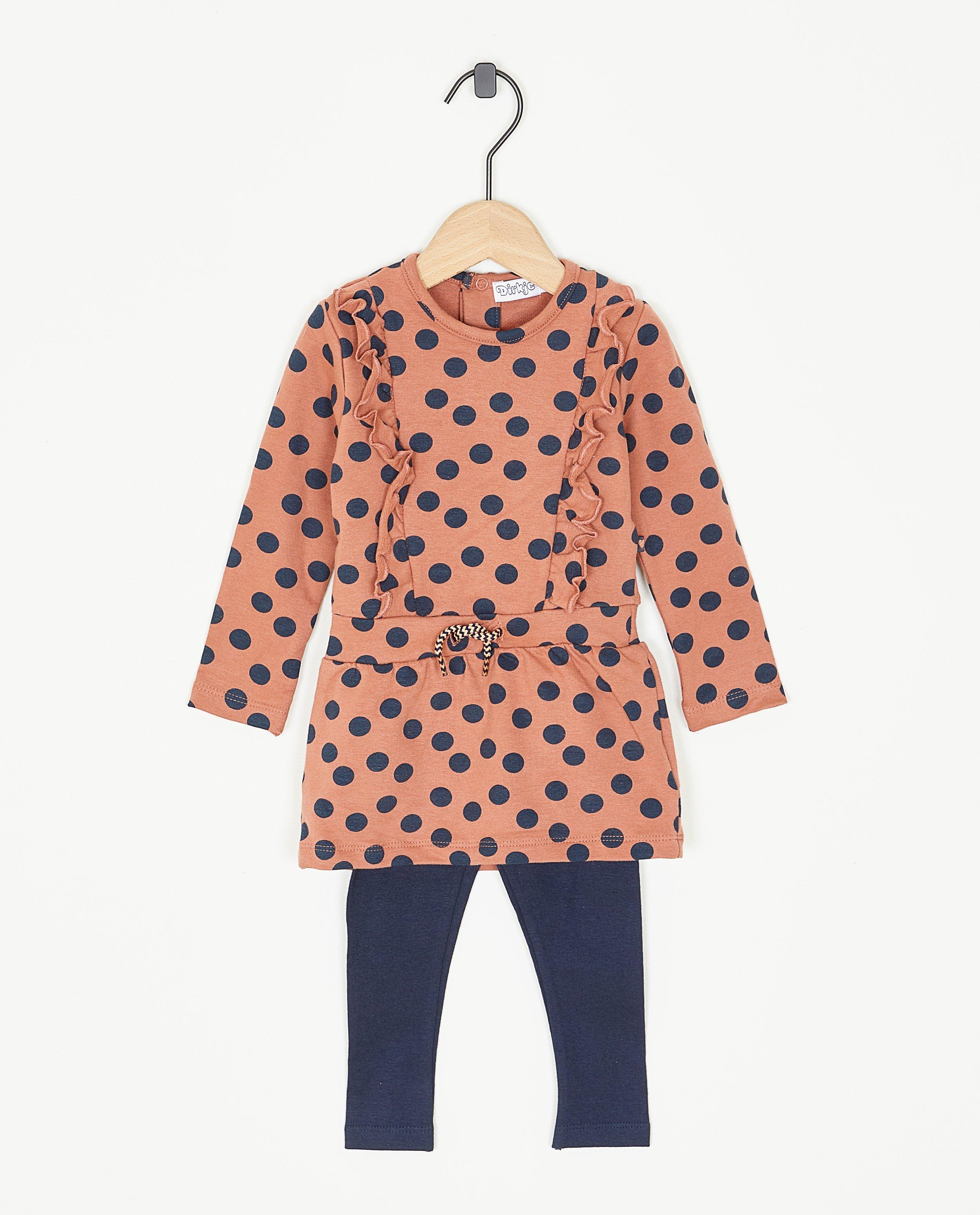 Set: jurk + legging - null - Dirkje