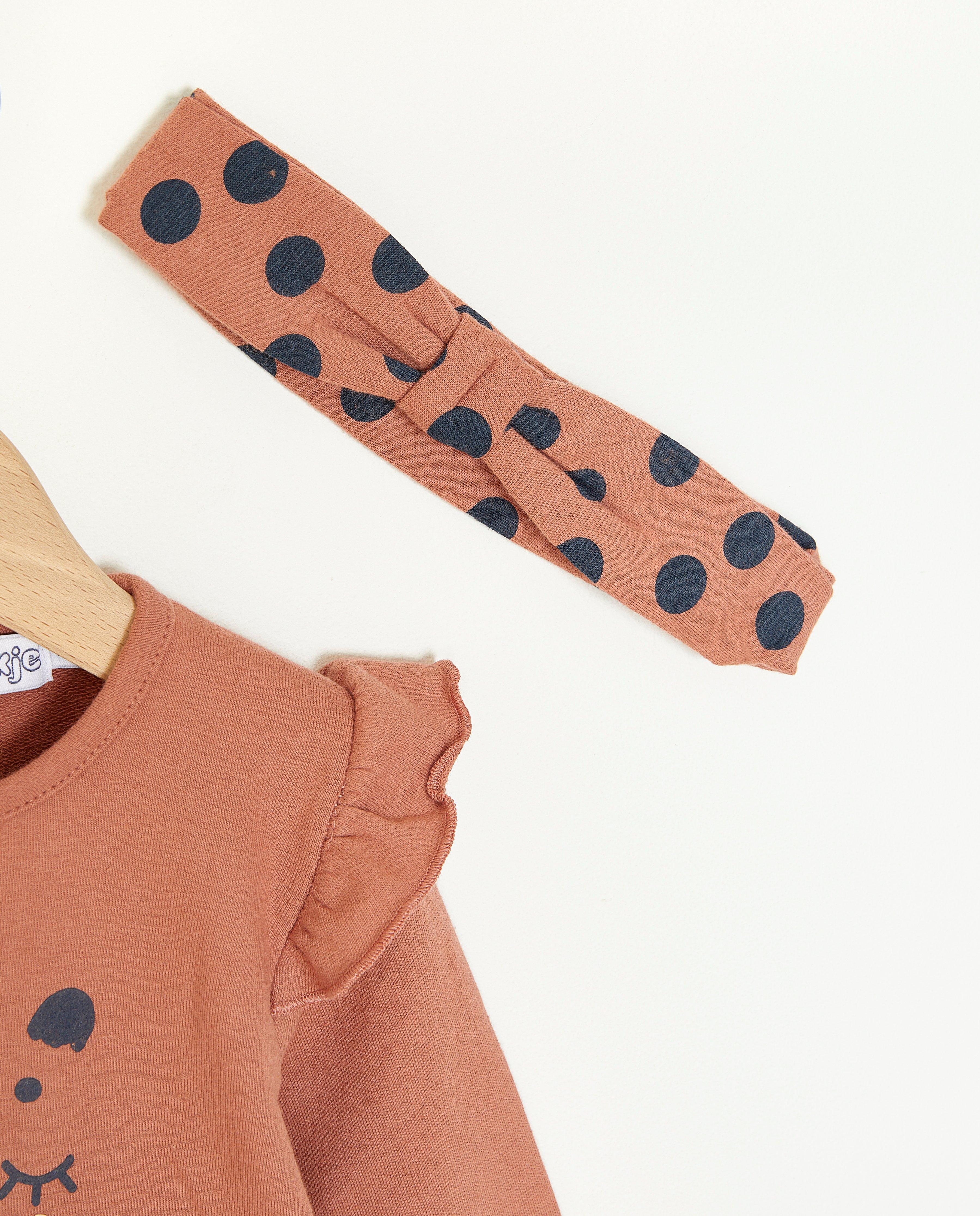 Sets - Set: sweater + broek + haarband