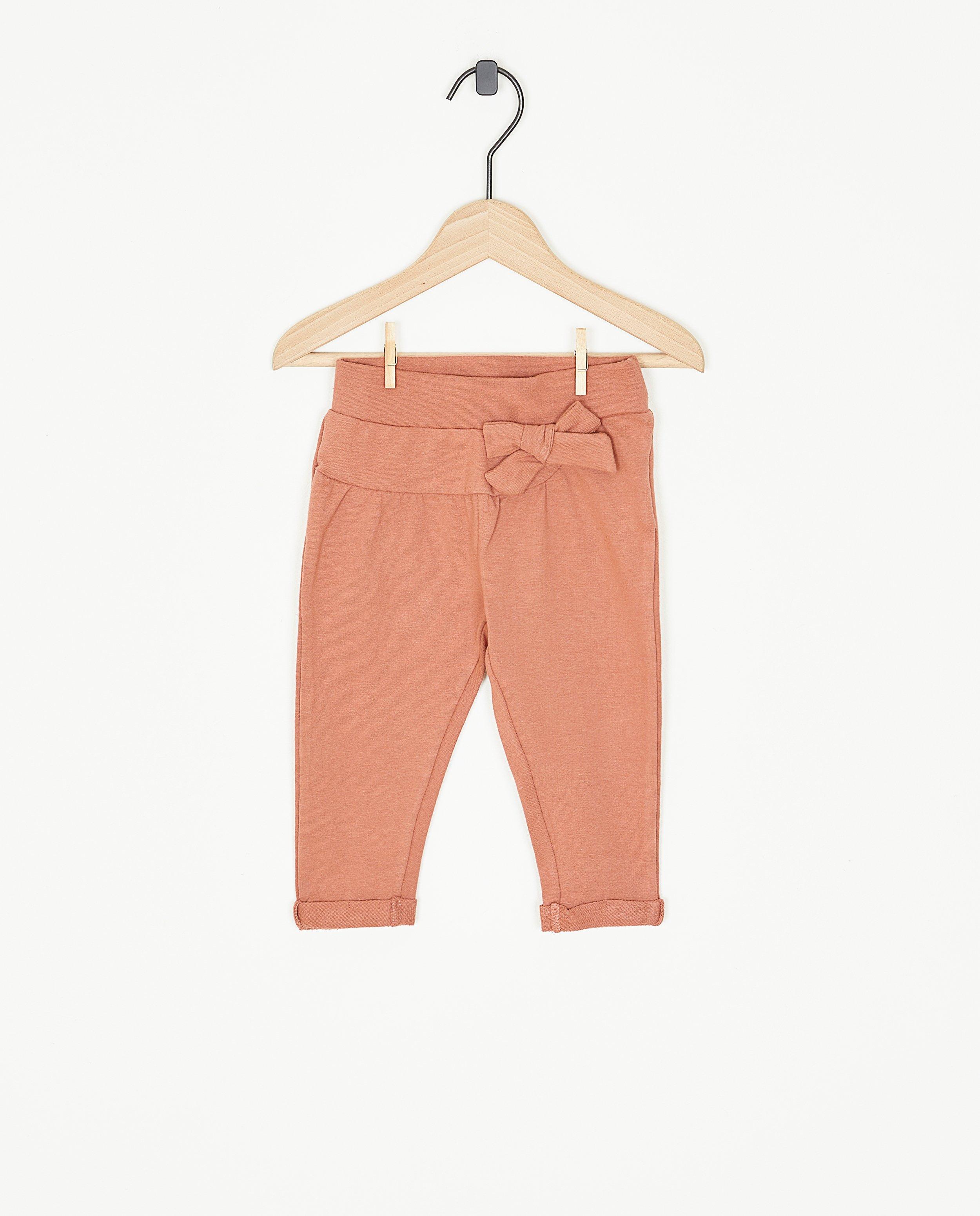 Roze broek met strik - null - Dirkje