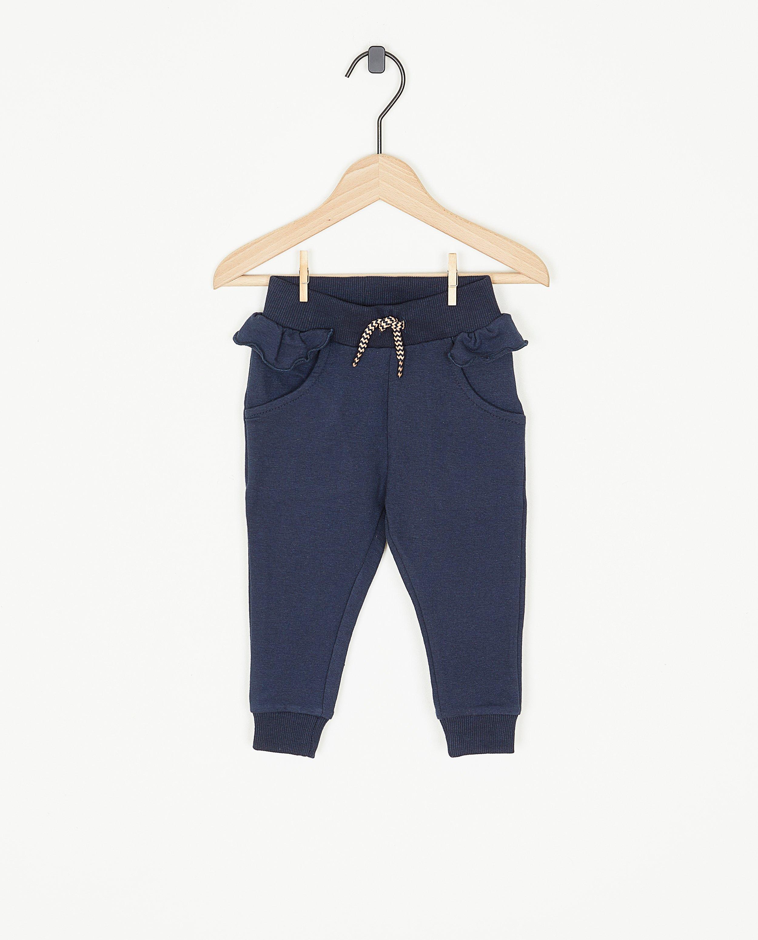 Donkerblauwe joggingbroek - null - Dirkje
