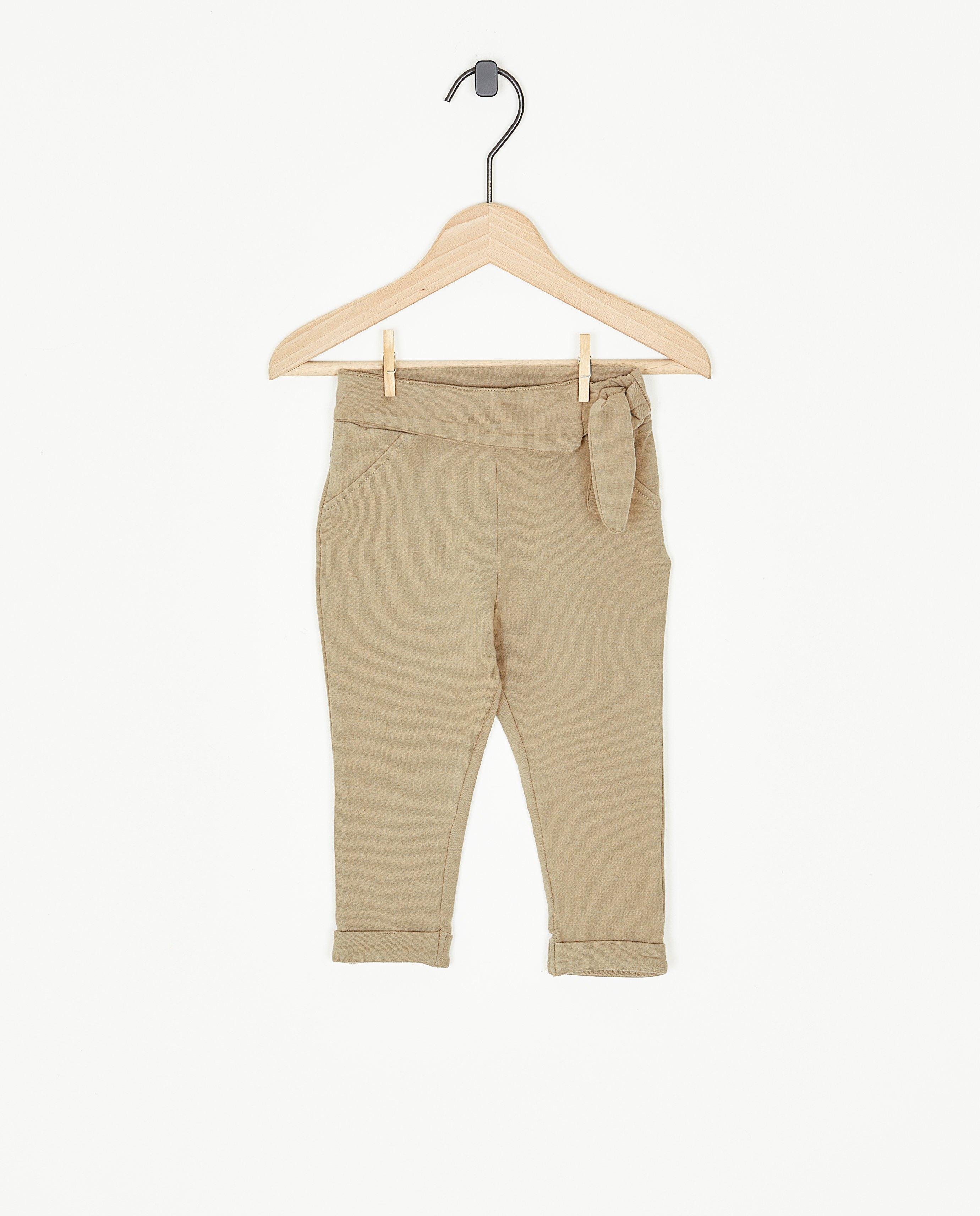 Groene legging met strik - null - Dirkje
