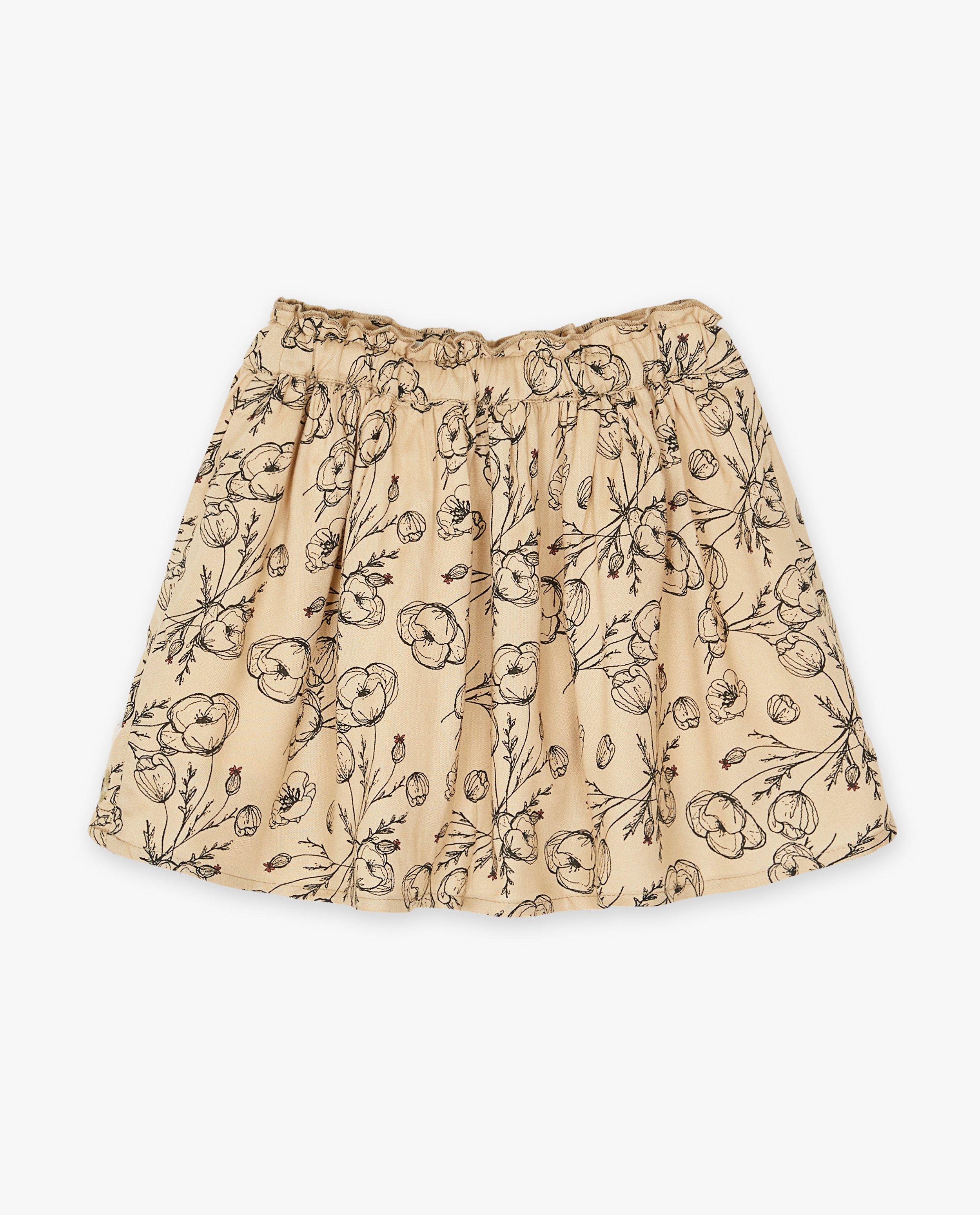 Rokken - Rok met bloemenprint