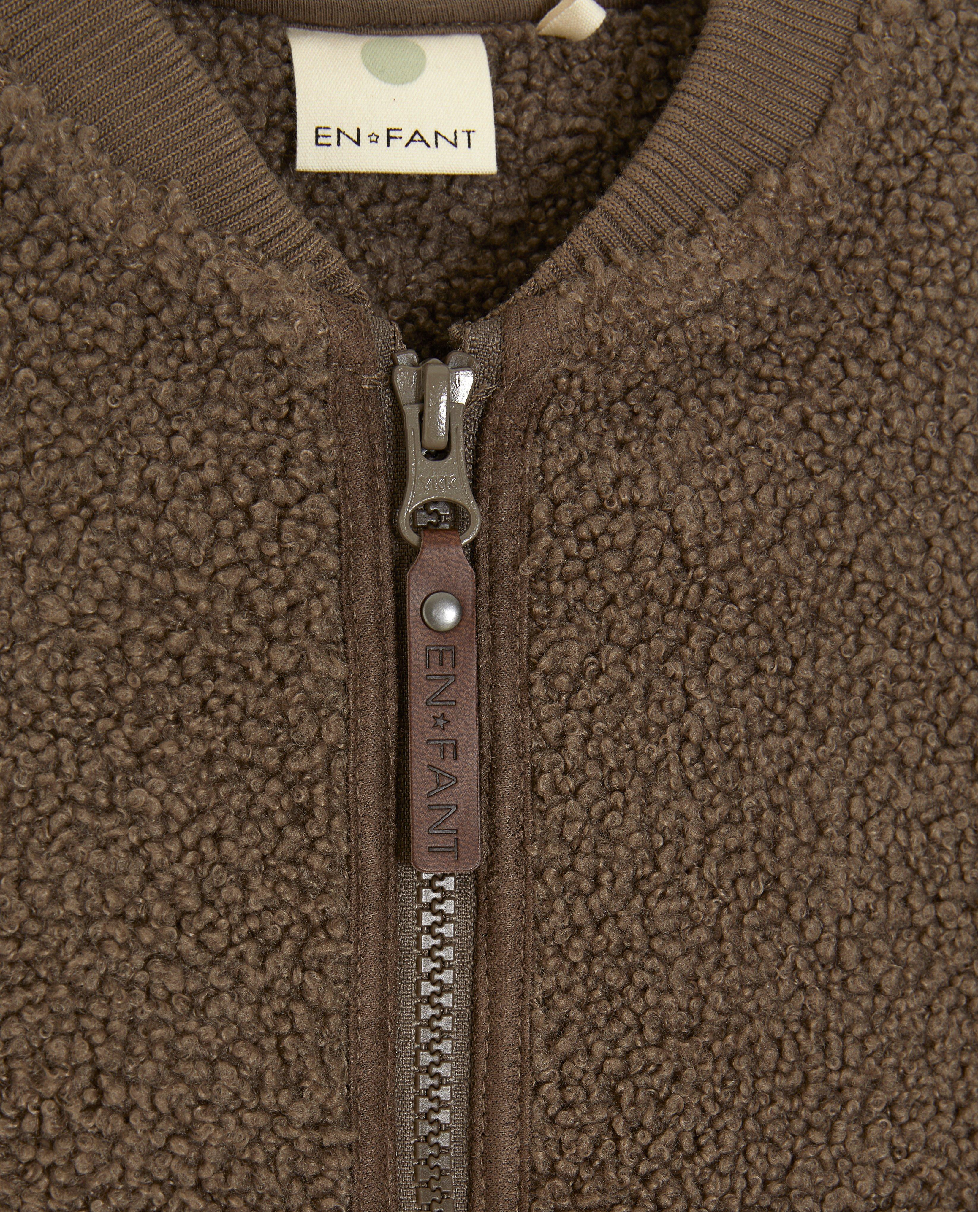 Cardigans - Gilet sans manches en fil bouclette