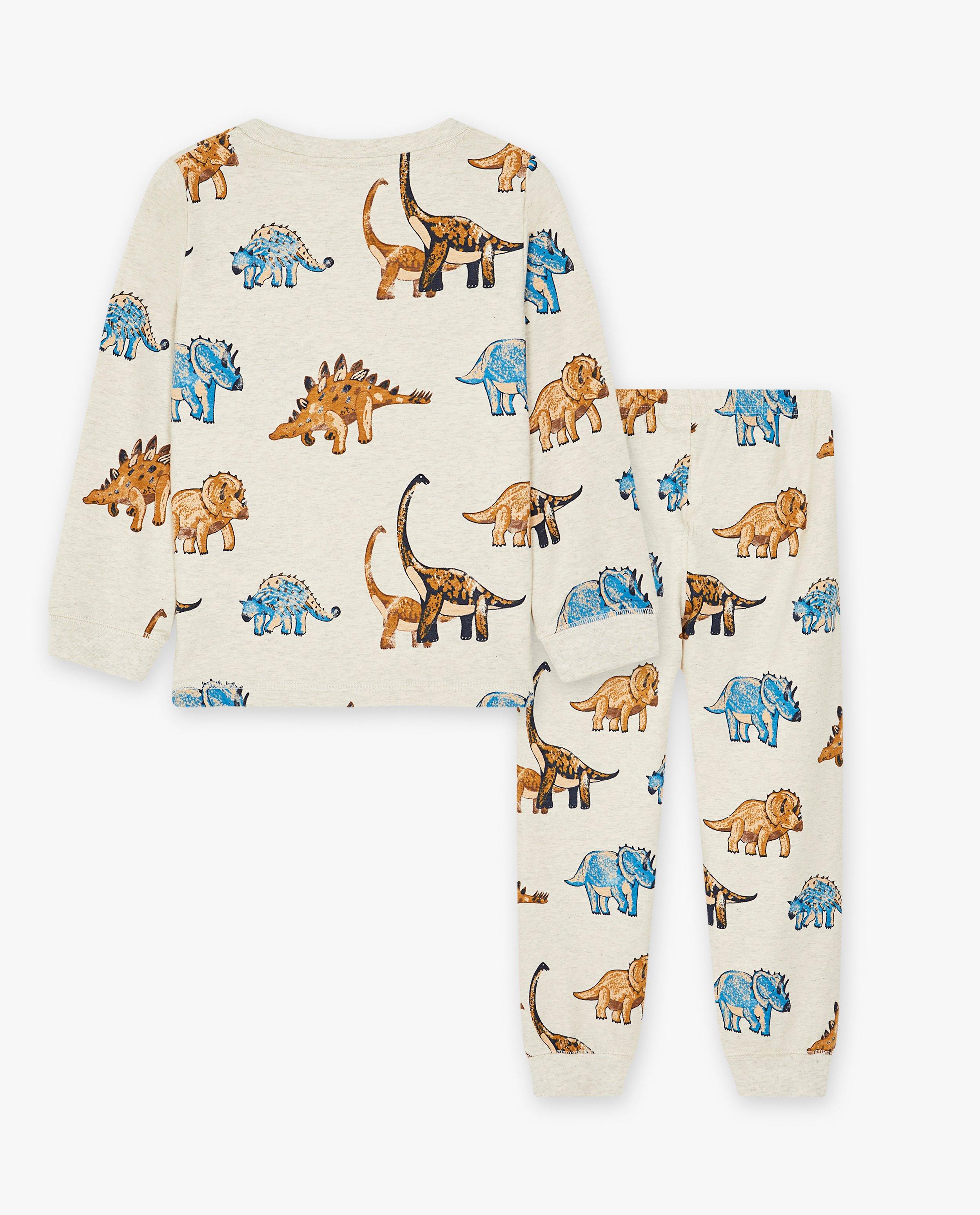 Nachtkleding - Pyjama met dinoprint