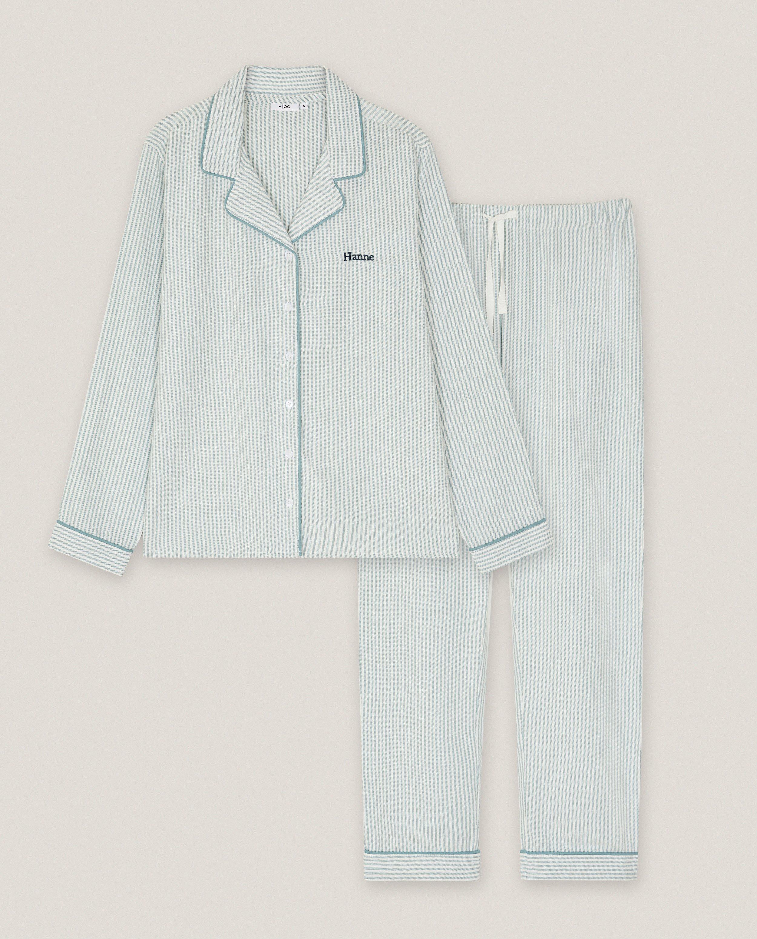 Personaliseerbare pyjama, dames - Product Detail - wit - afbeelding nummer 3