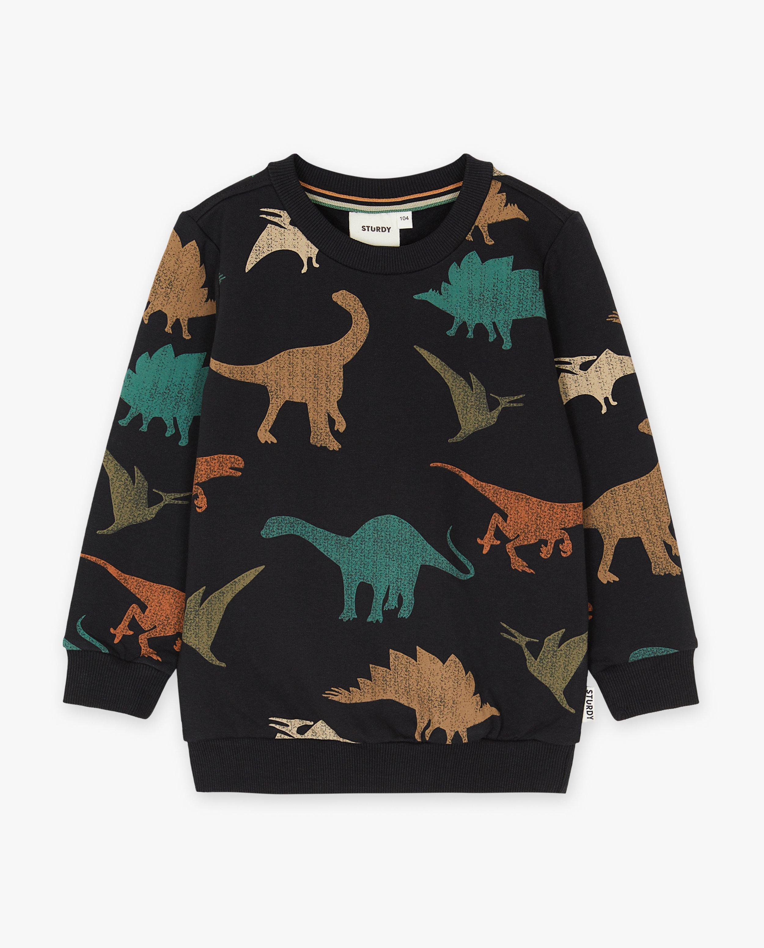 Sweater met dinoprint - null - Sturdy & Jubel