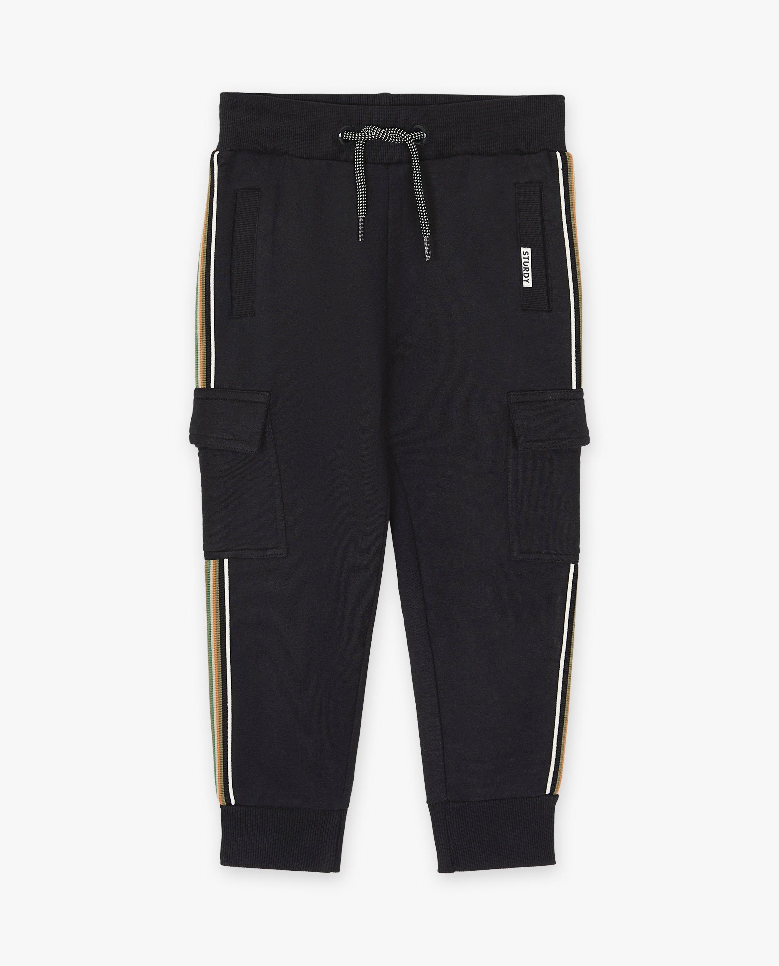 Donkerblauwe joggingbroek, cargo fit - null - Sturdy & Jubel