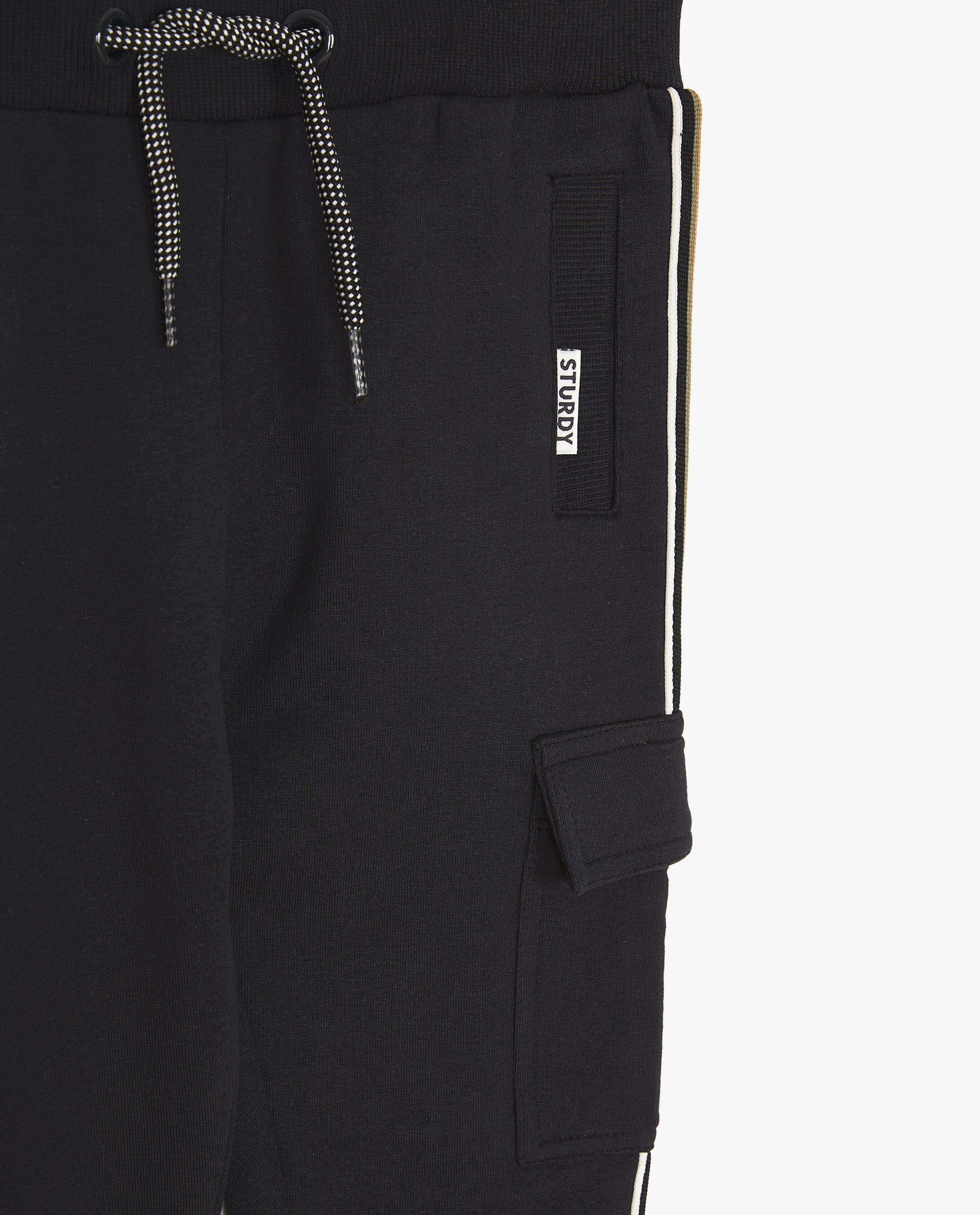 Broeken - Donkerblauwe joggingbroek, cargo fit