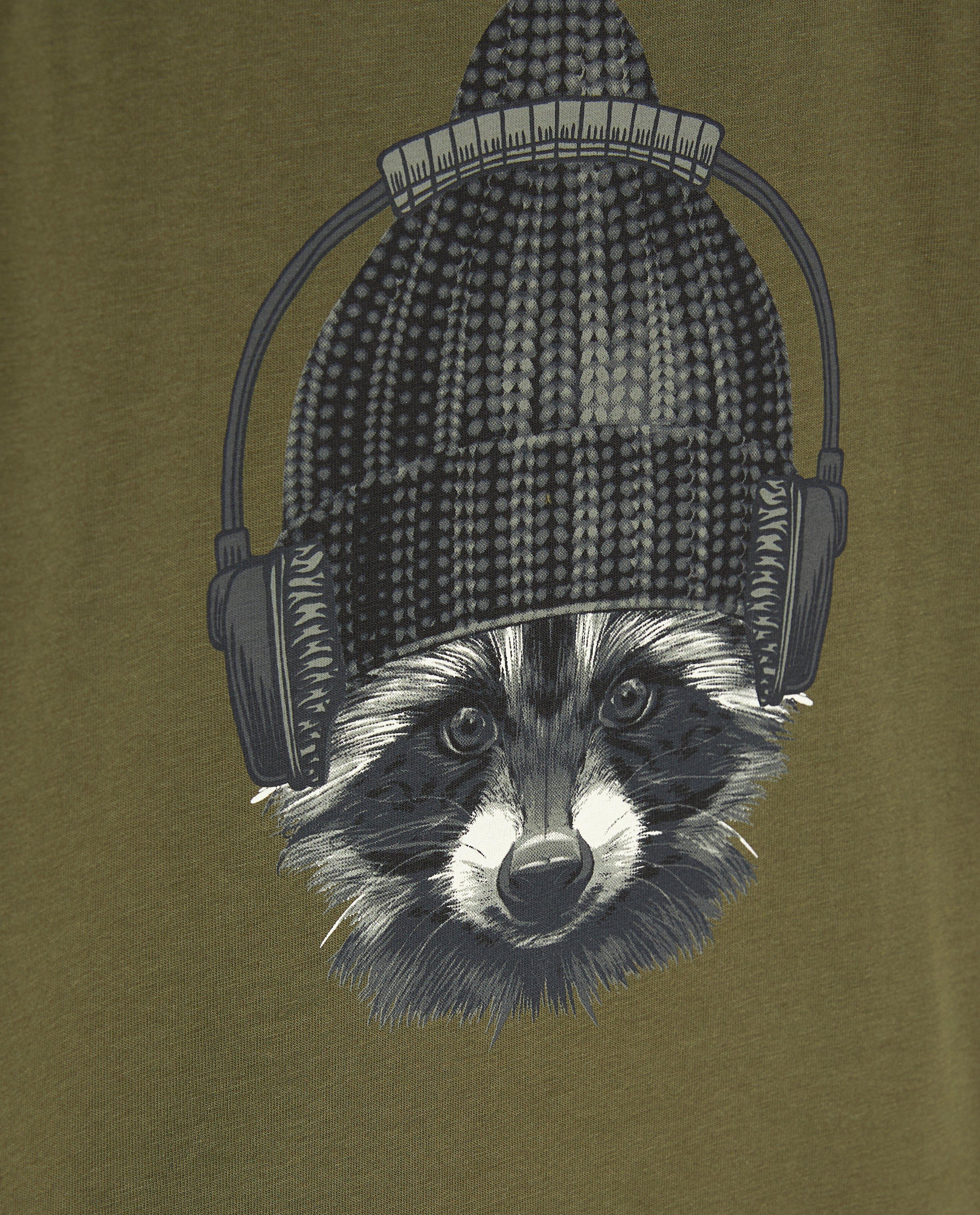 T-shirts - T-shirt à imprimé de raton laveur