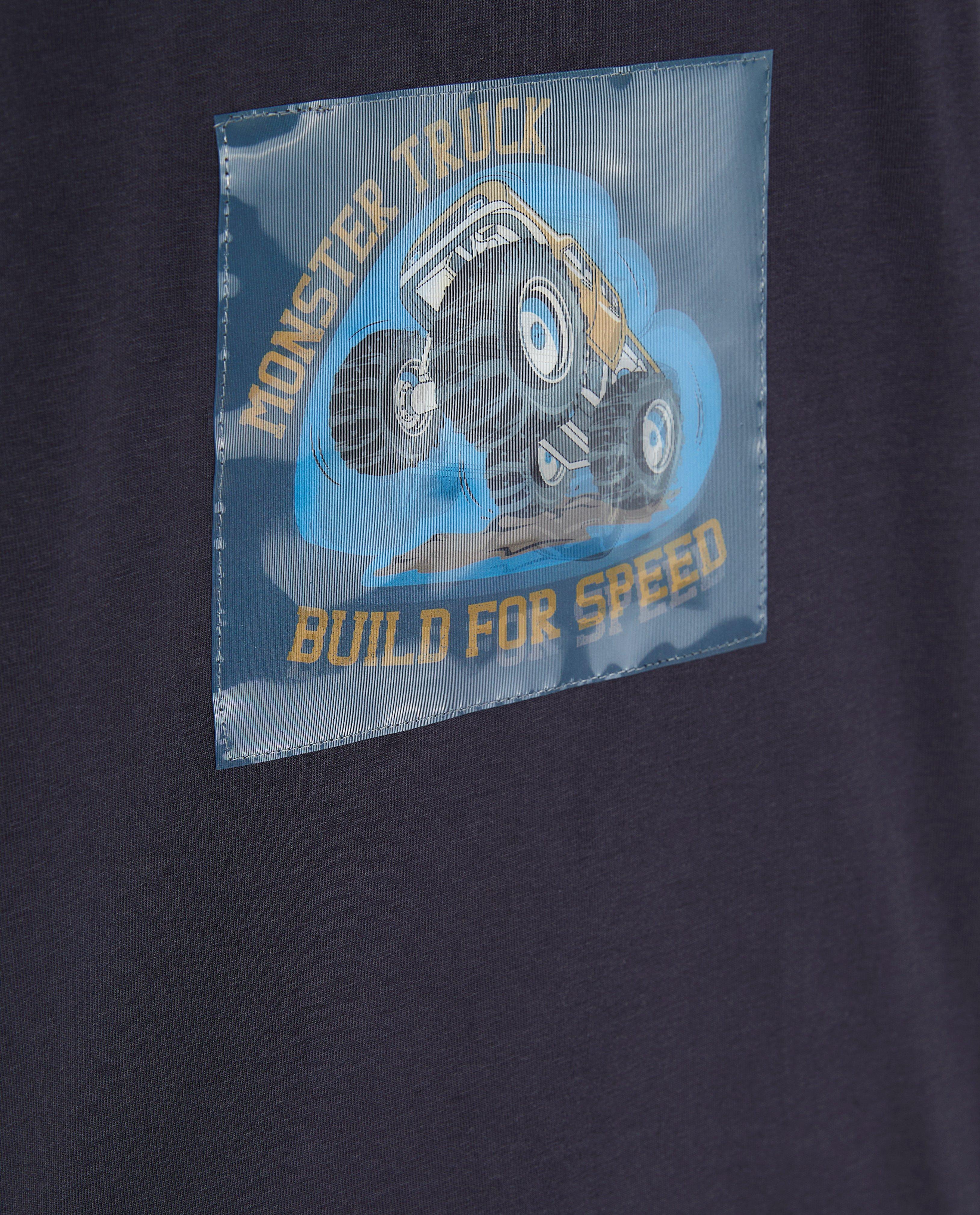 T-shirts - Longsleeve met bewegende print