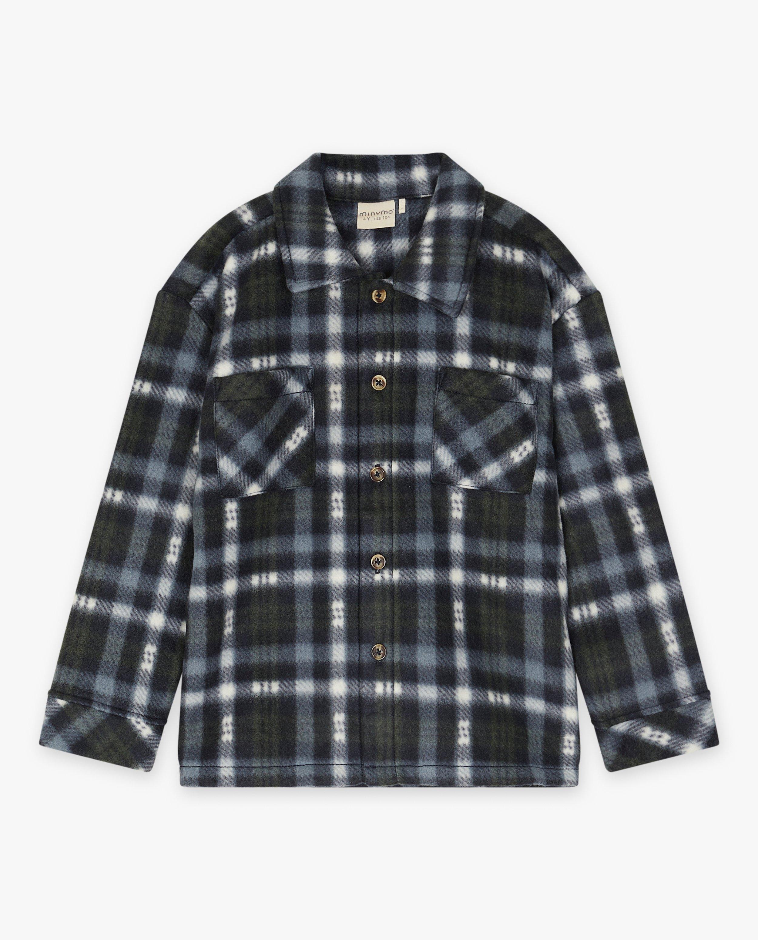 Fleece hemd met ruiten - Product Detail - donkerblauw - afbeelding nummer 1